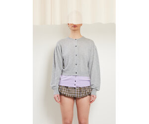 Meryll Rogge Crew neck double sweater - Wendela van Dijk