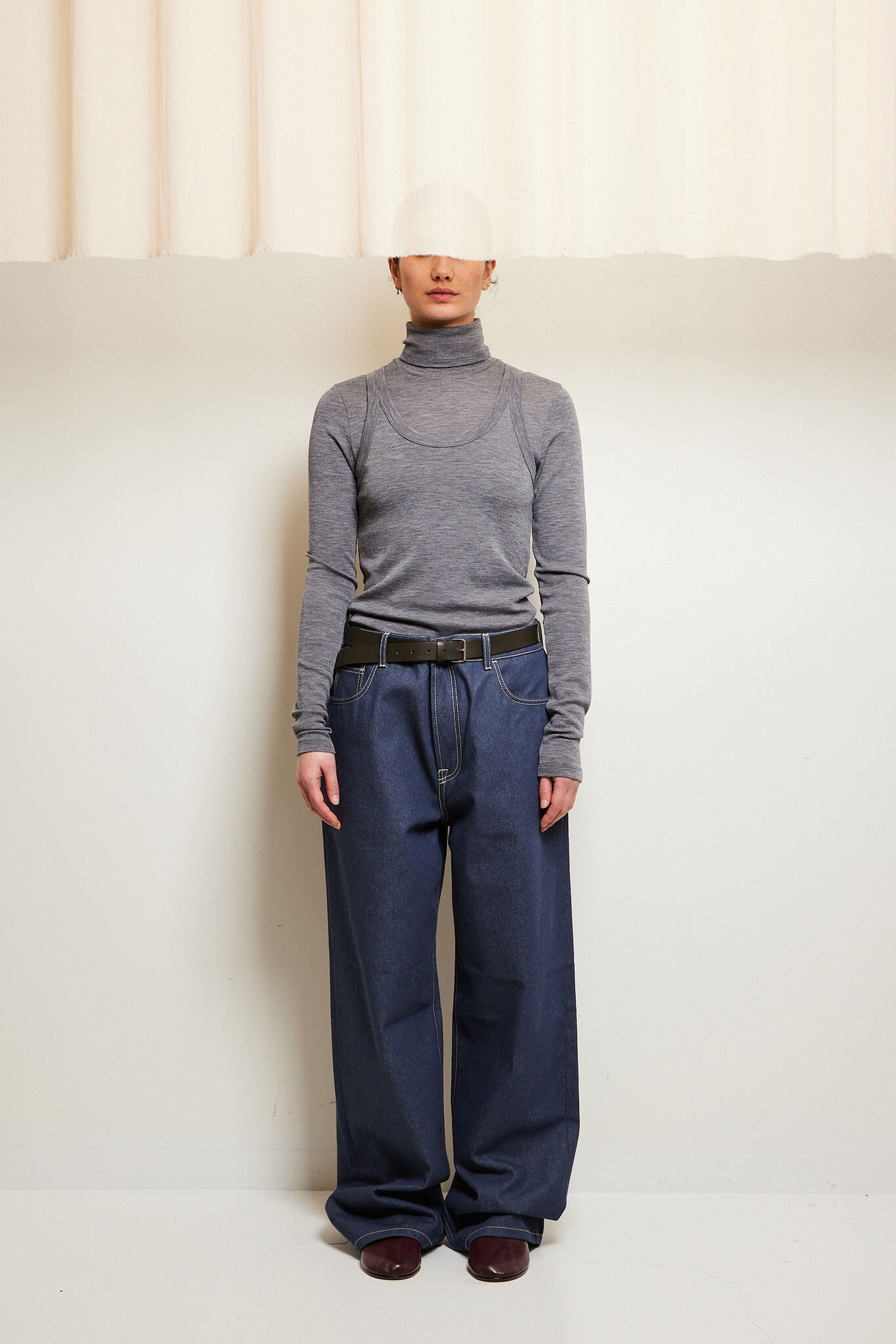 Róhe Baggy fit raw denim