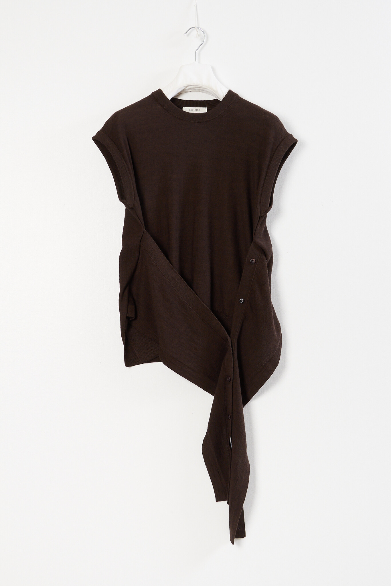 Lemaire - Sleeveless buttoned top