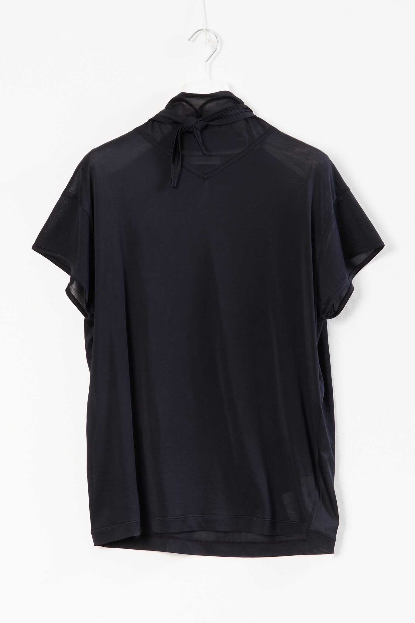 Lemaire - Short sleeve foulard top