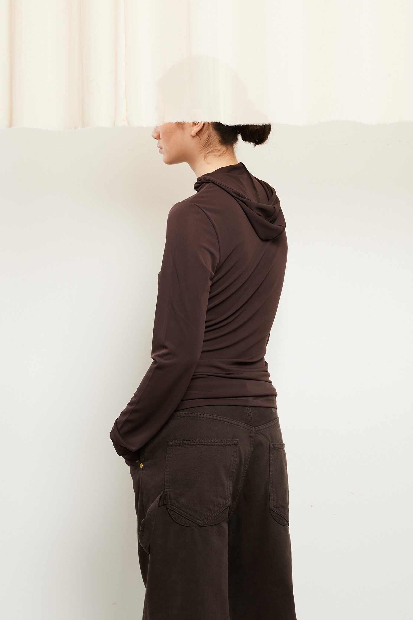 Darkpark - Billie slim fit hoodie top