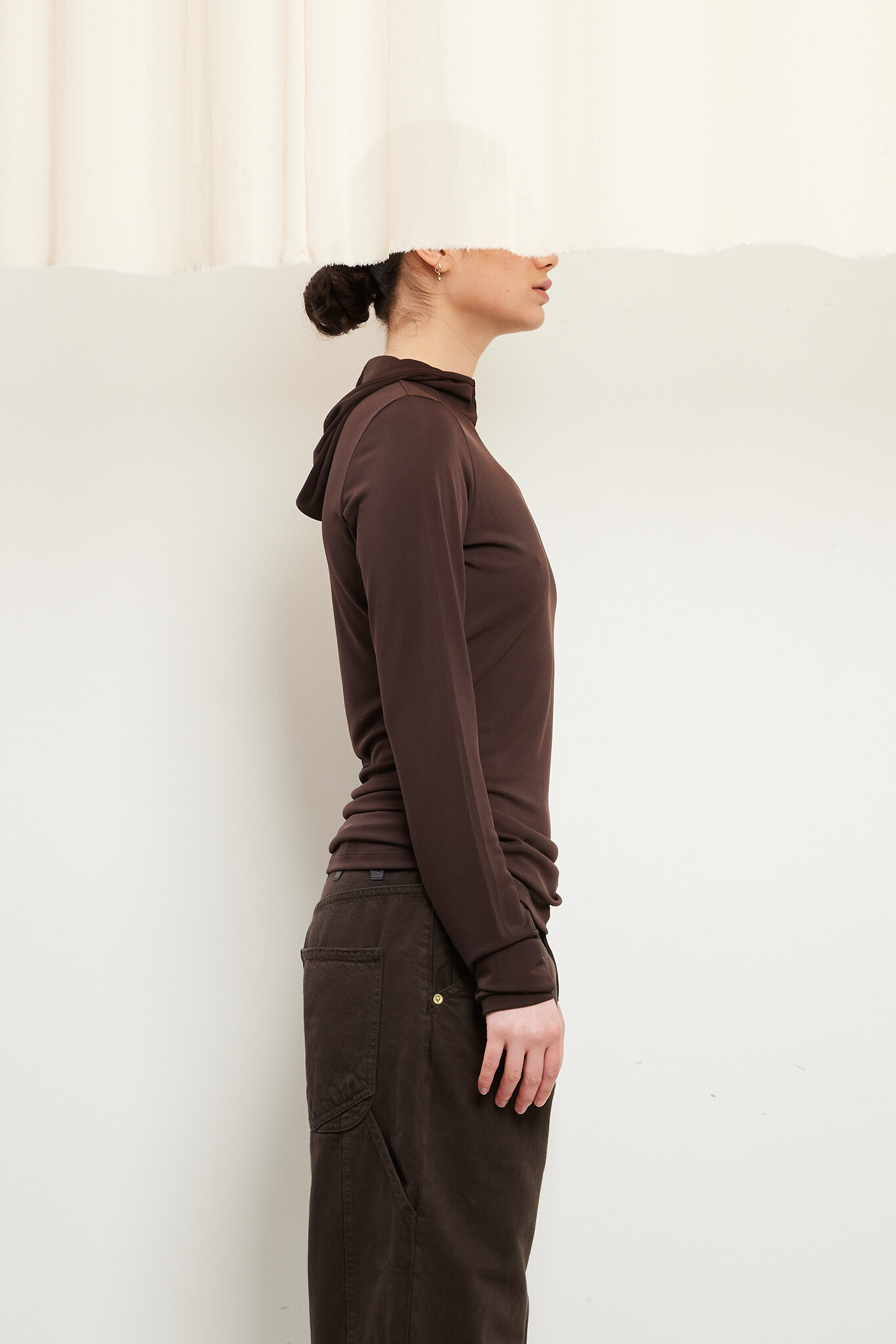 Darkpark - Billie slim fit hoodie top