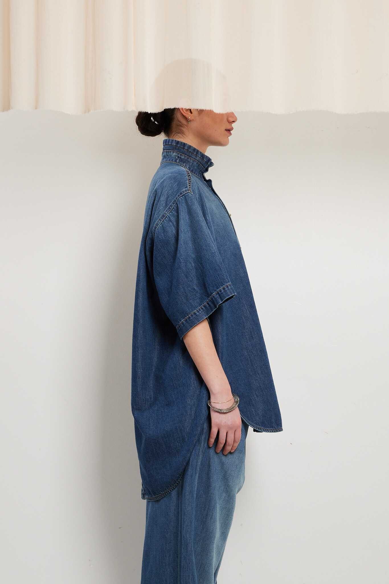 Darkpark - Roberta tencel denim shirt