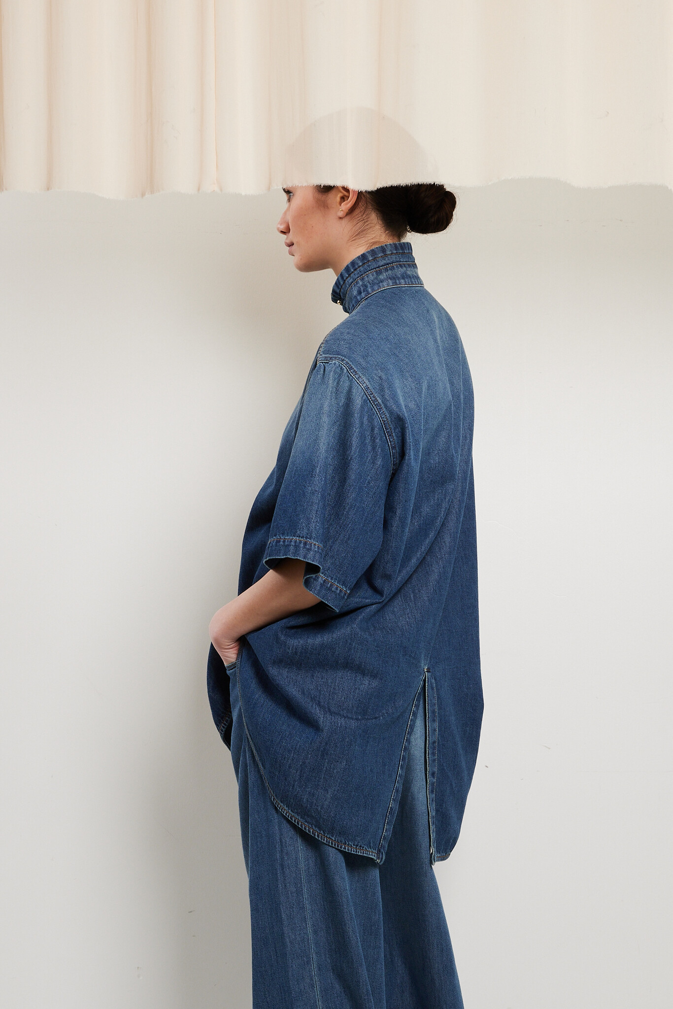 Darkpark - Roberta tencel denim shirt