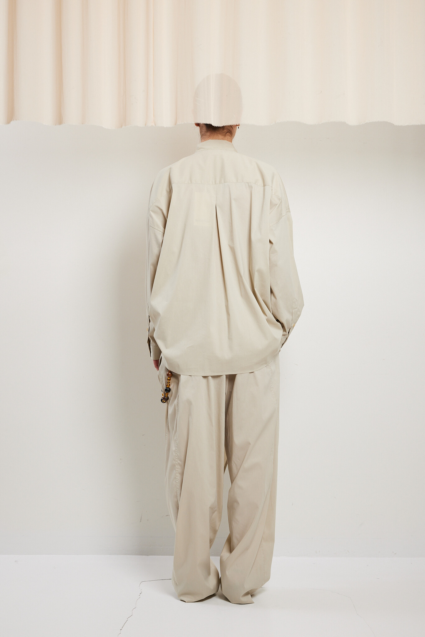 Darkpark - Romy popline drap shirt