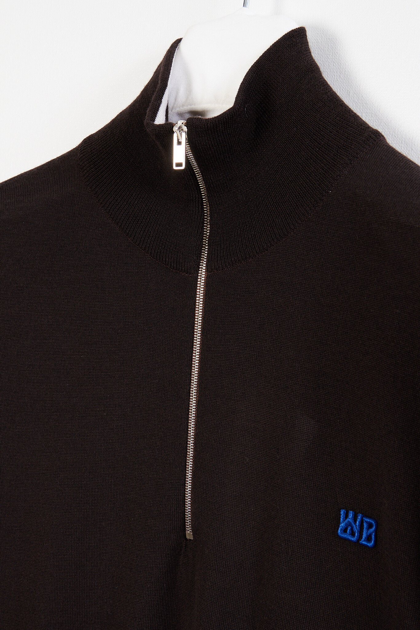 Wales Bonner - Park Quarter Zip Jumper
