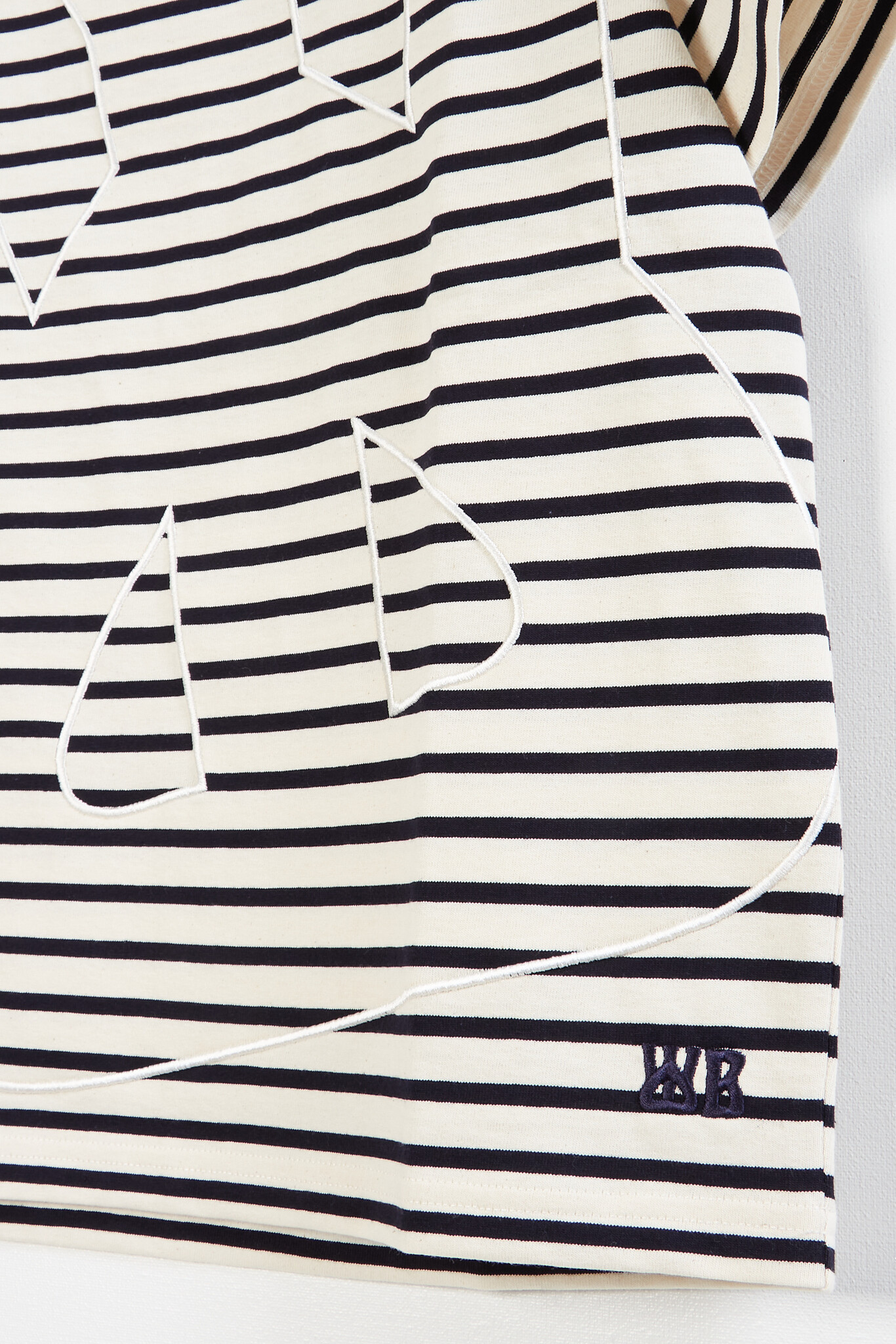 Wales Bonner - Crown Cropped T Shirt