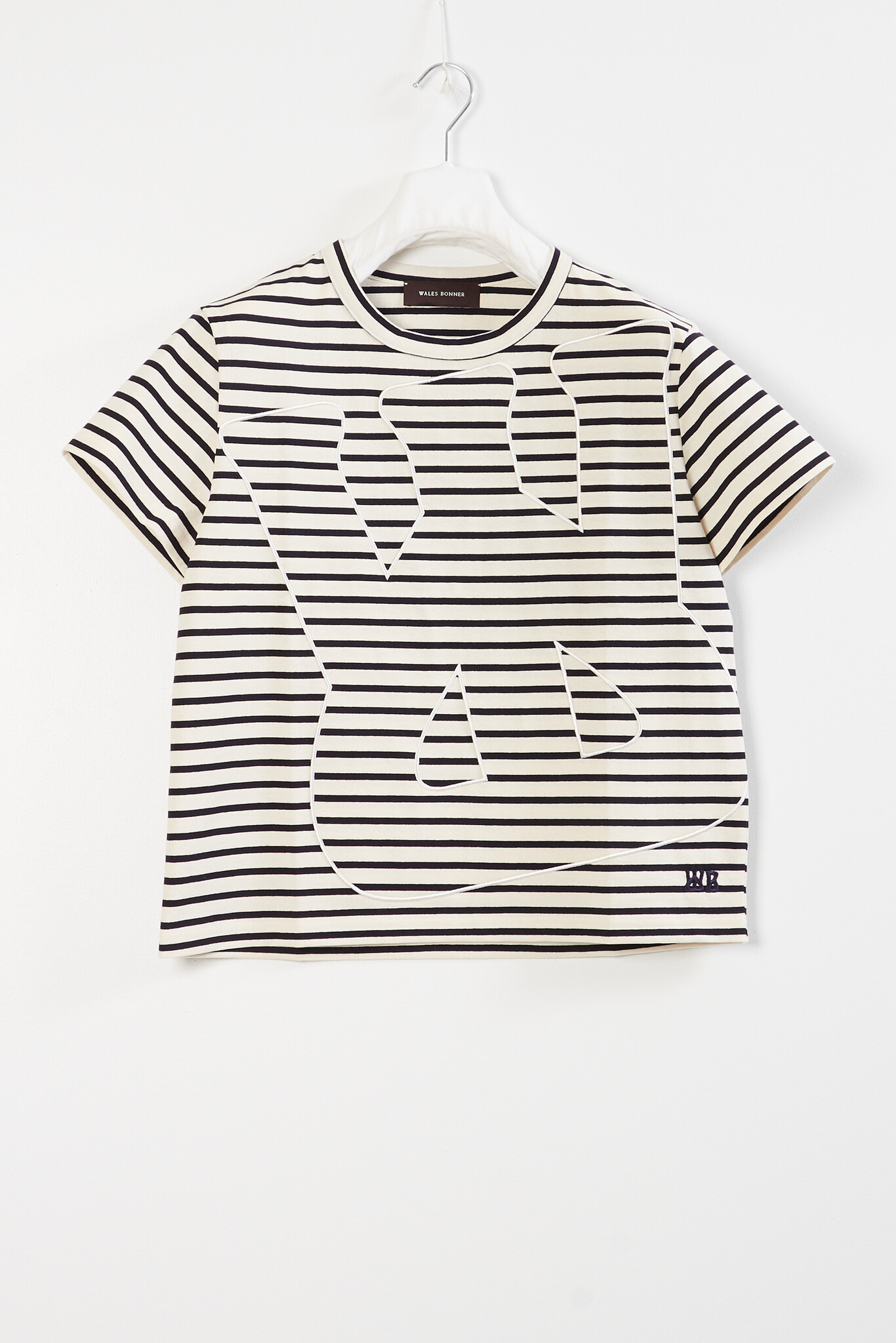 Wales Bonner Crown Cropped T Shirt