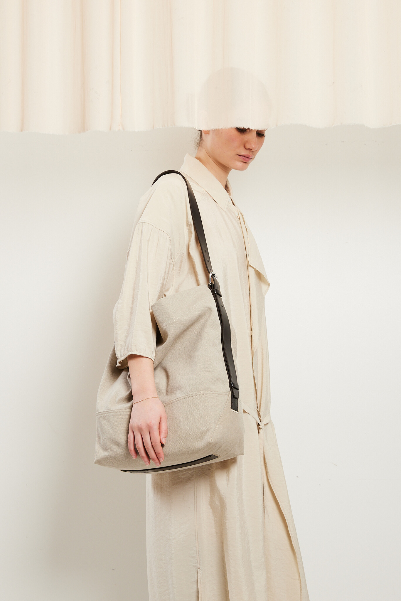 Lemaire - Belted tote bag
