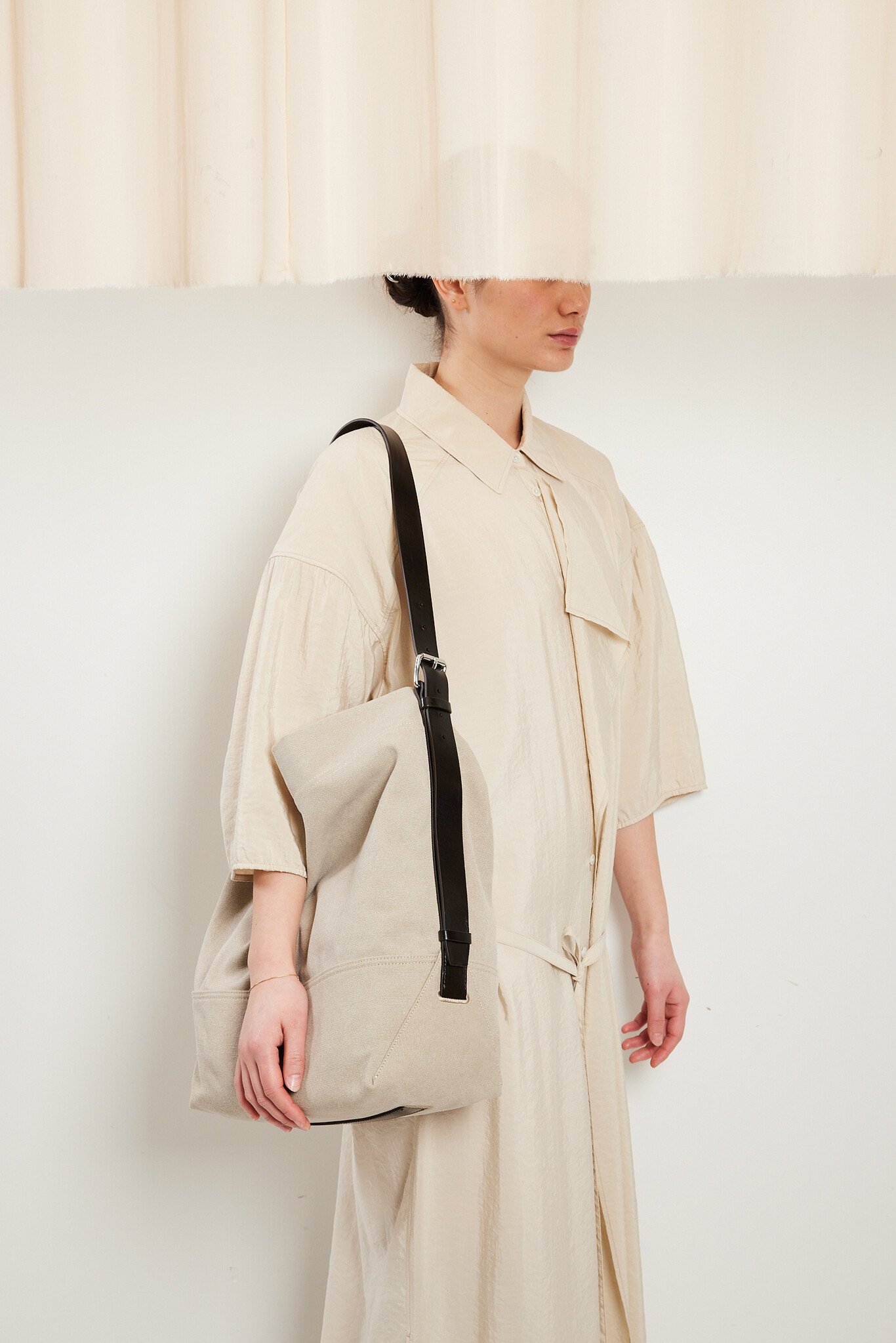 Lemaire Belted tote bag