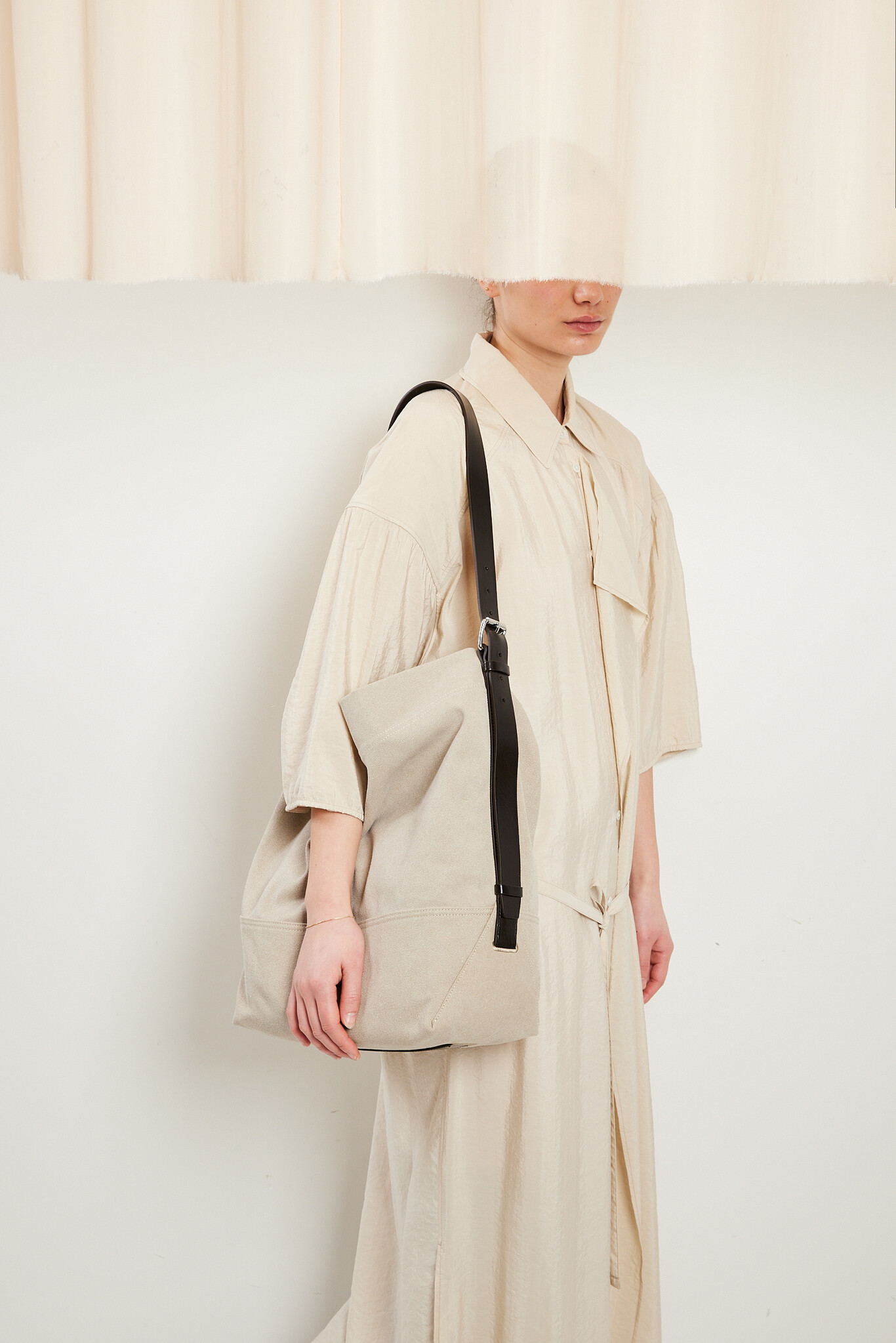 Lemaire - Belted tote bag