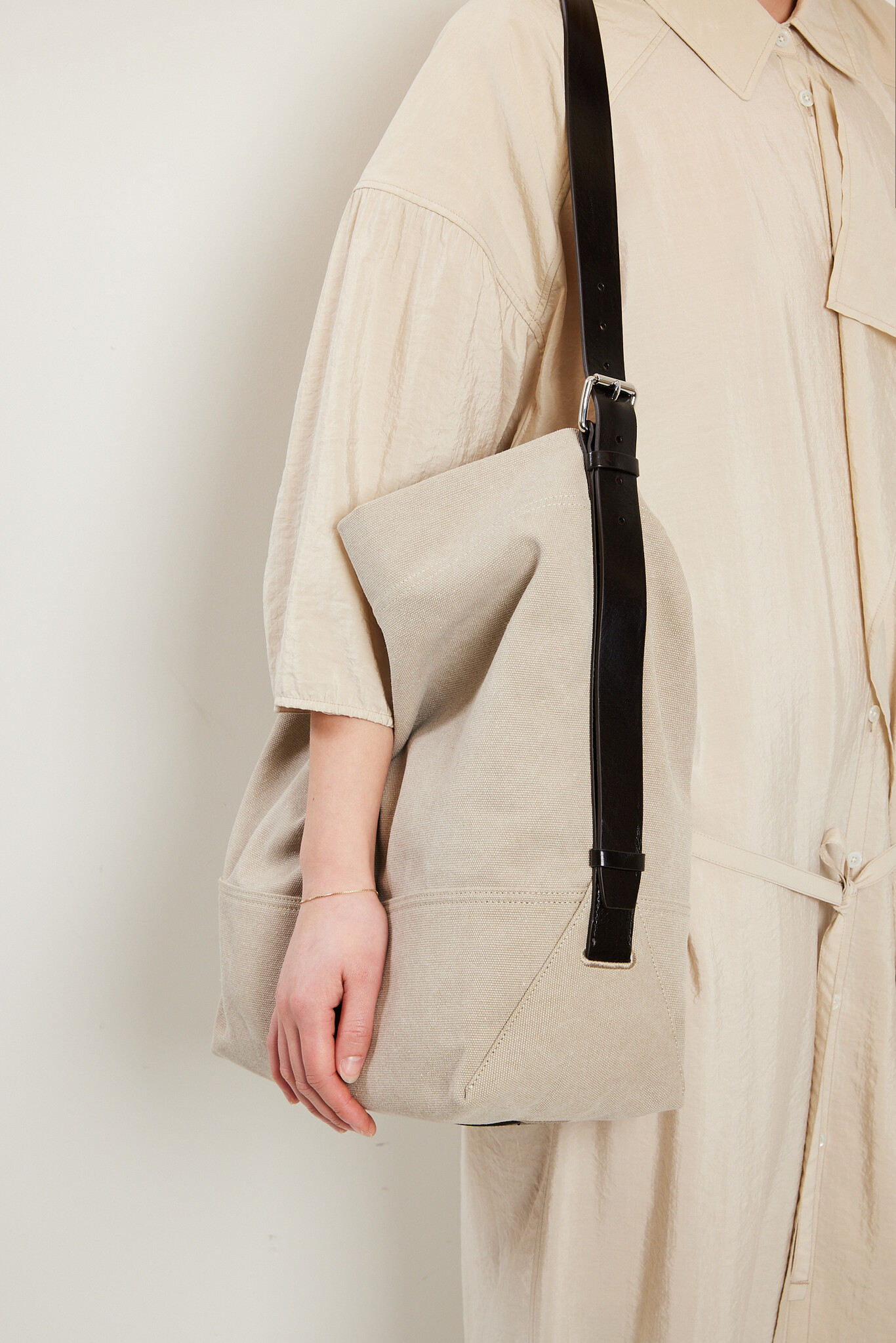 Lemaire - Belted tote bag