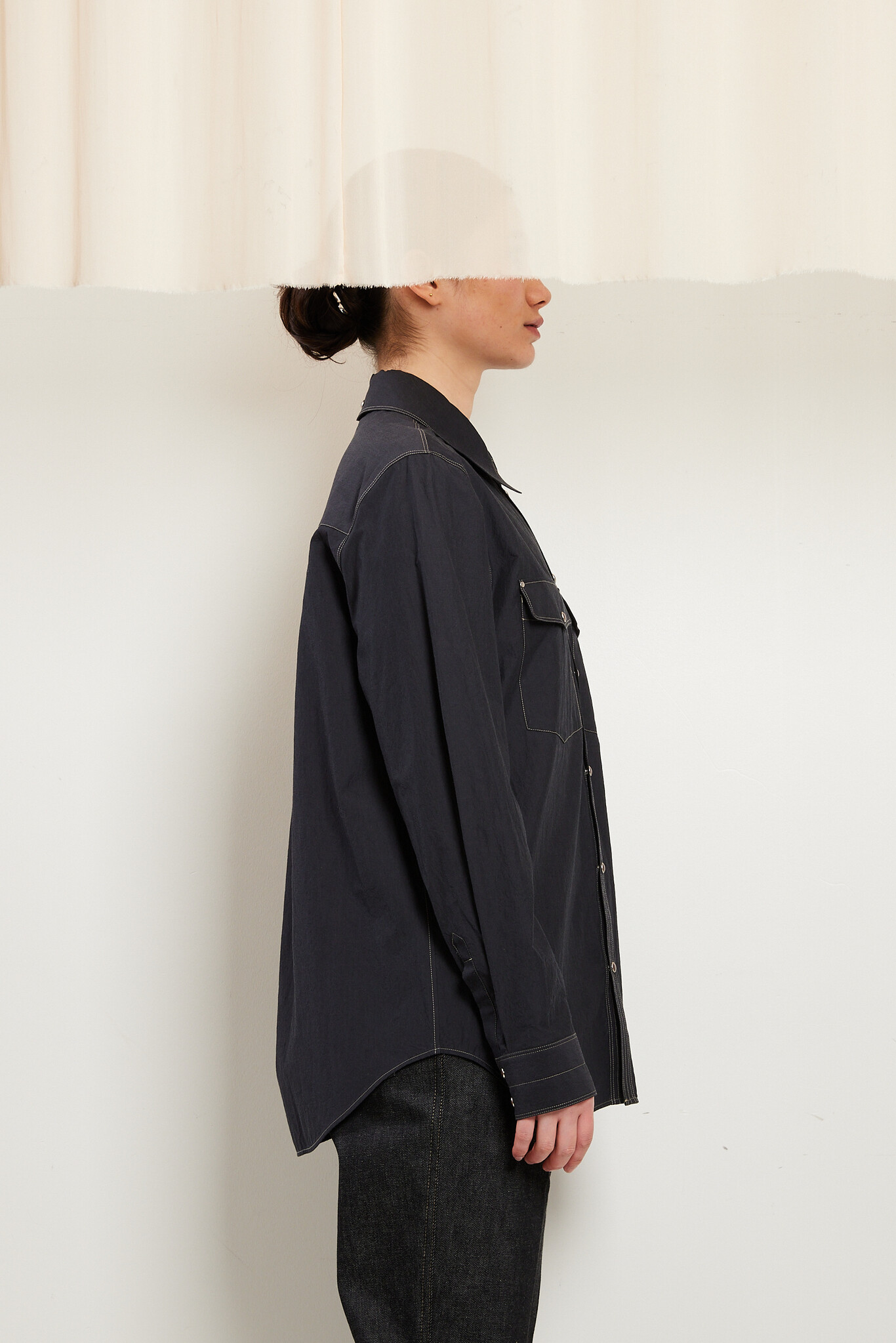 Lemaire - Chest pocket fitted shirt