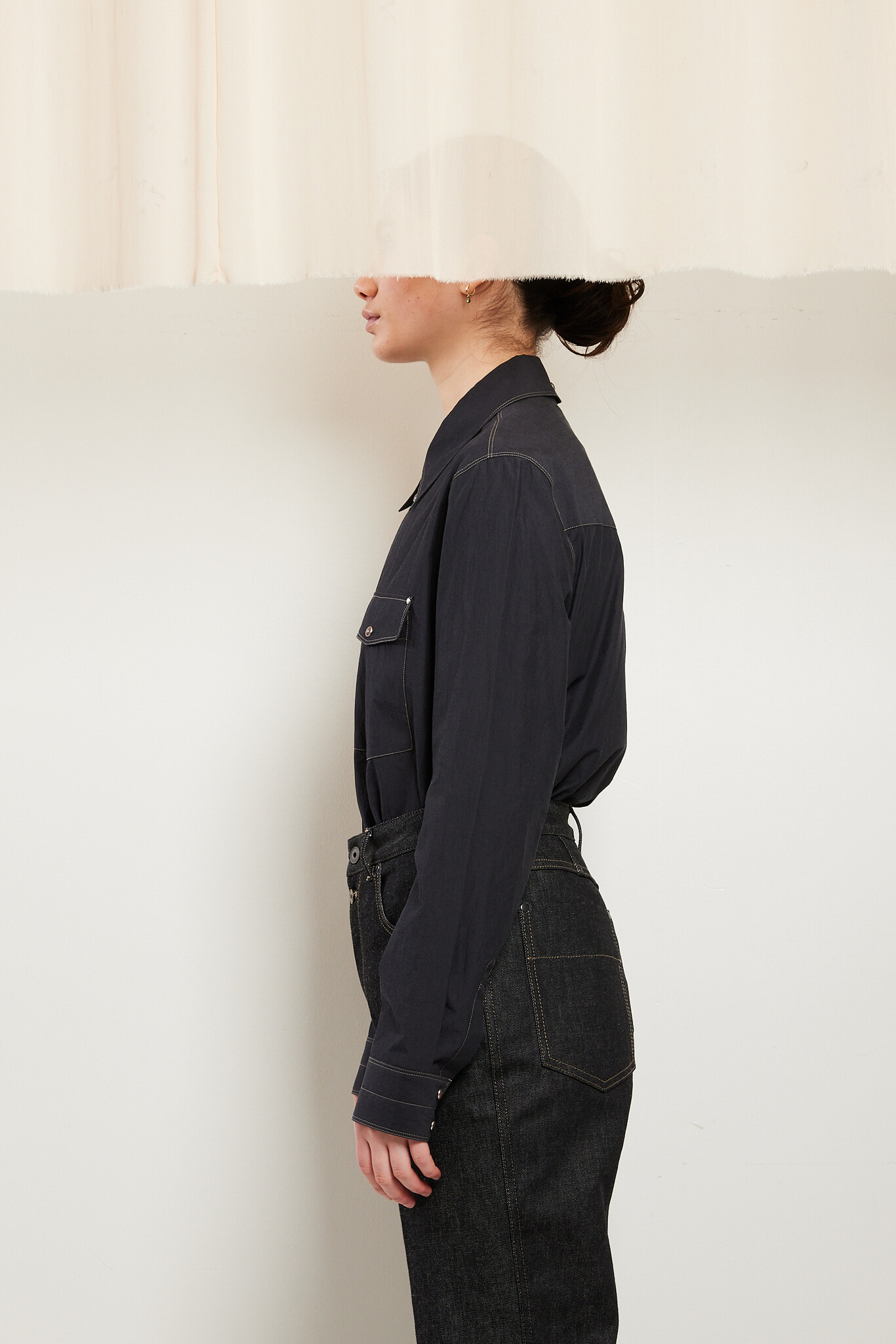 Lemaire - Chest pocket fitted shirt