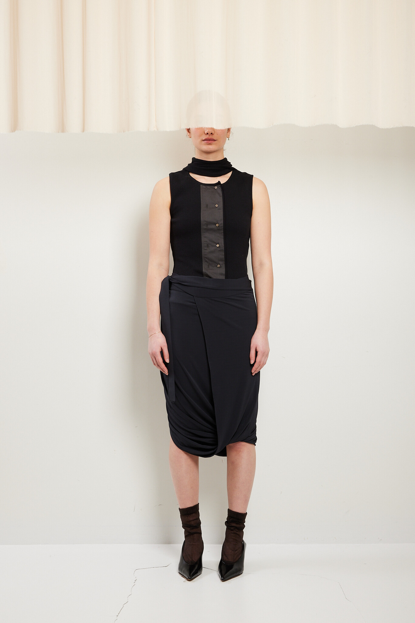 Lemaire Soft wrap skirt