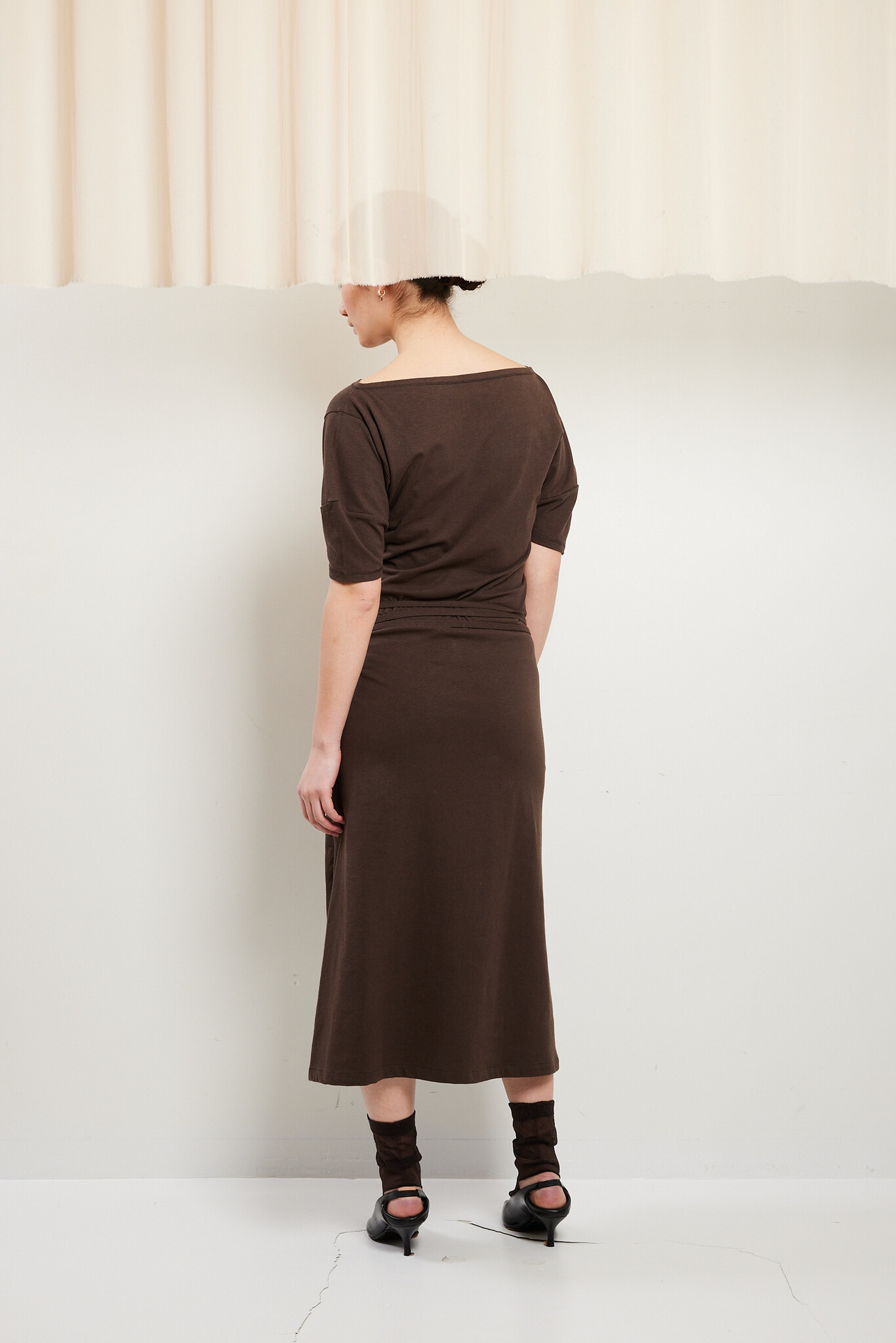 Lemaire - Off shoulder dress