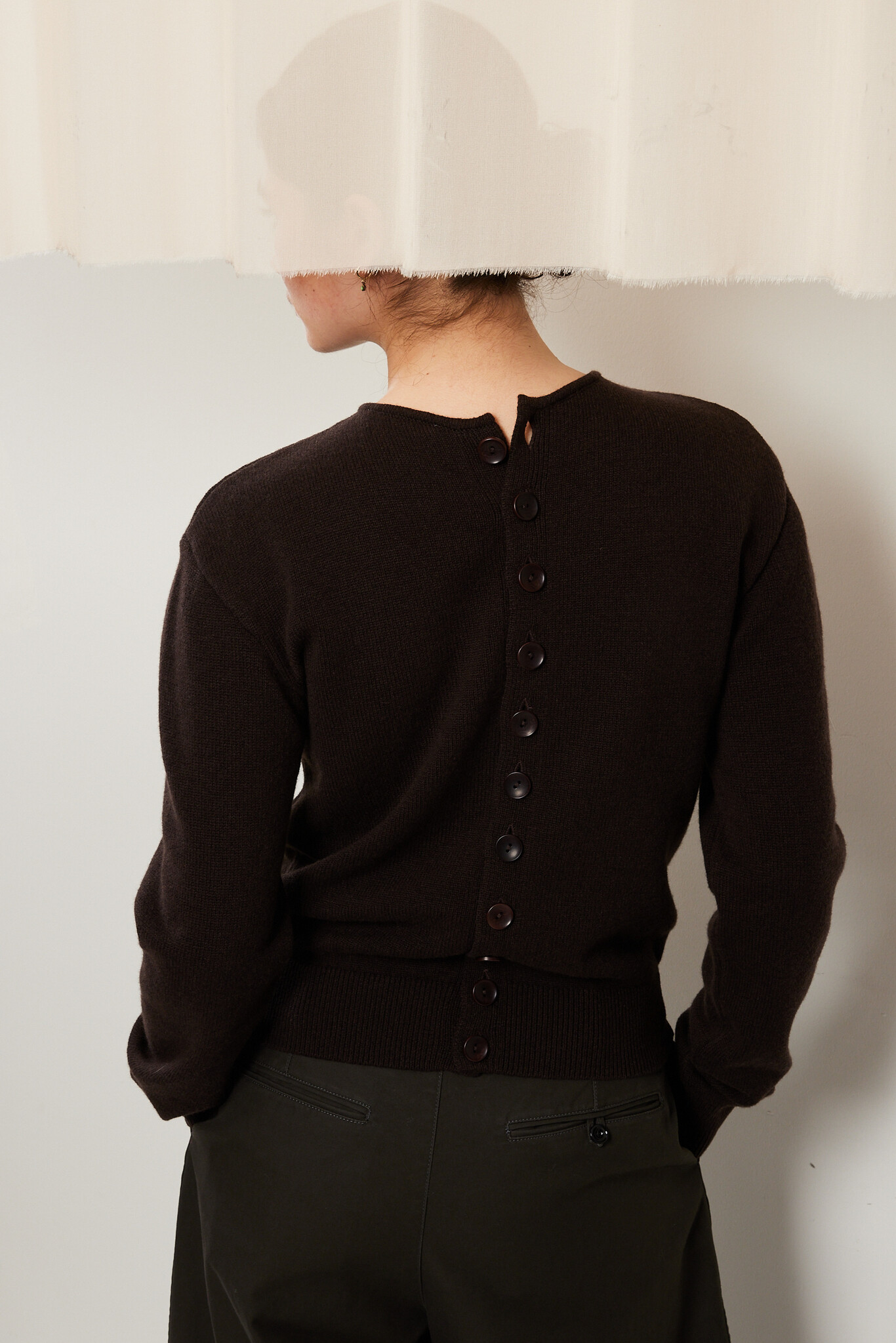 Lemaire - Reversible buttoned sweater