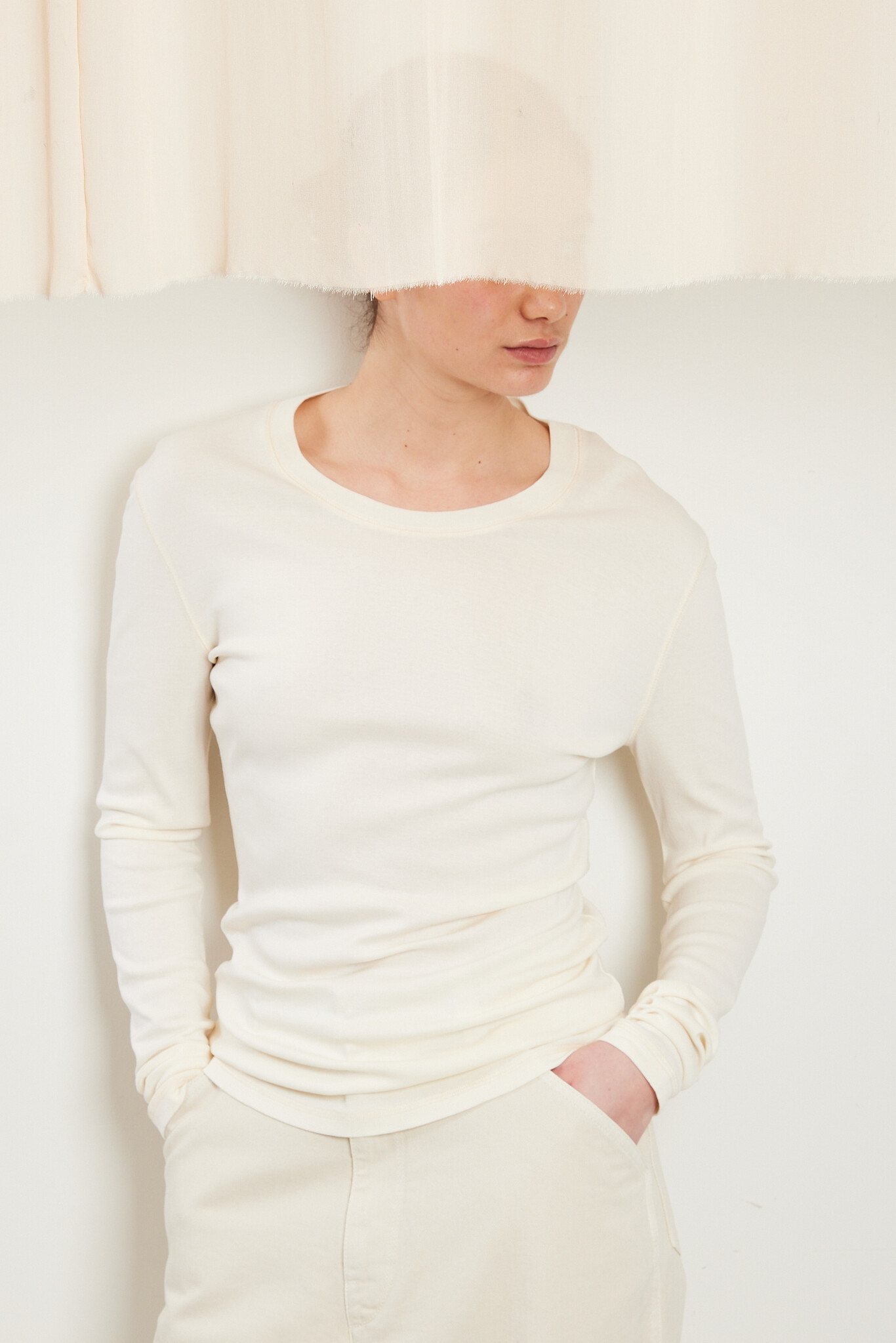 Lemaire - Rib long sleeve t-shirt