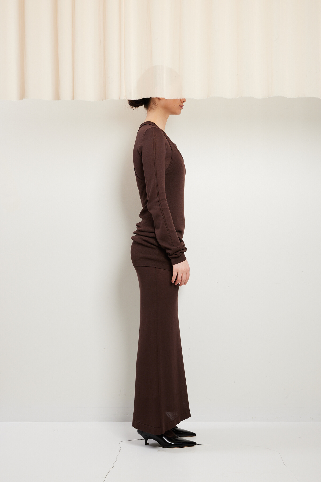 Lemaire - Long sleeve tube dress