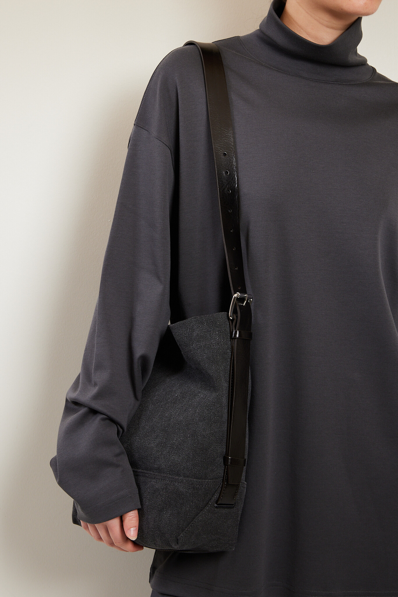 Lemaire - Small belted tote