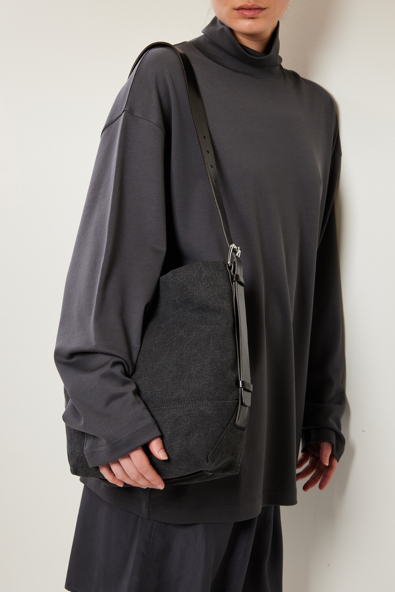 Lemaire - Small belted tote