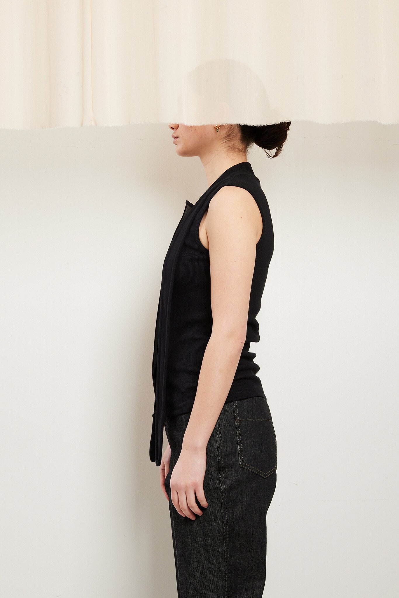 Lemaire - Asymmetrical fitted top