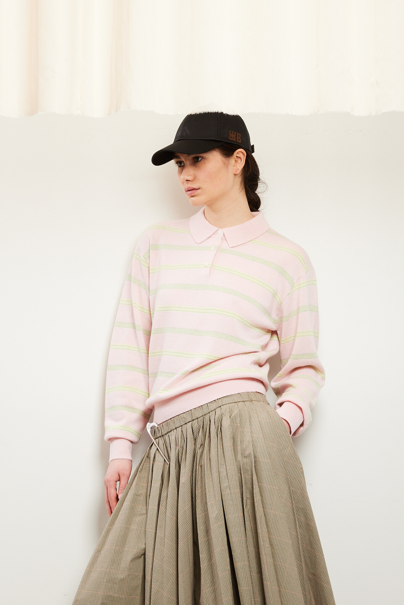 Guest in Residence - Collegiate stripe polo