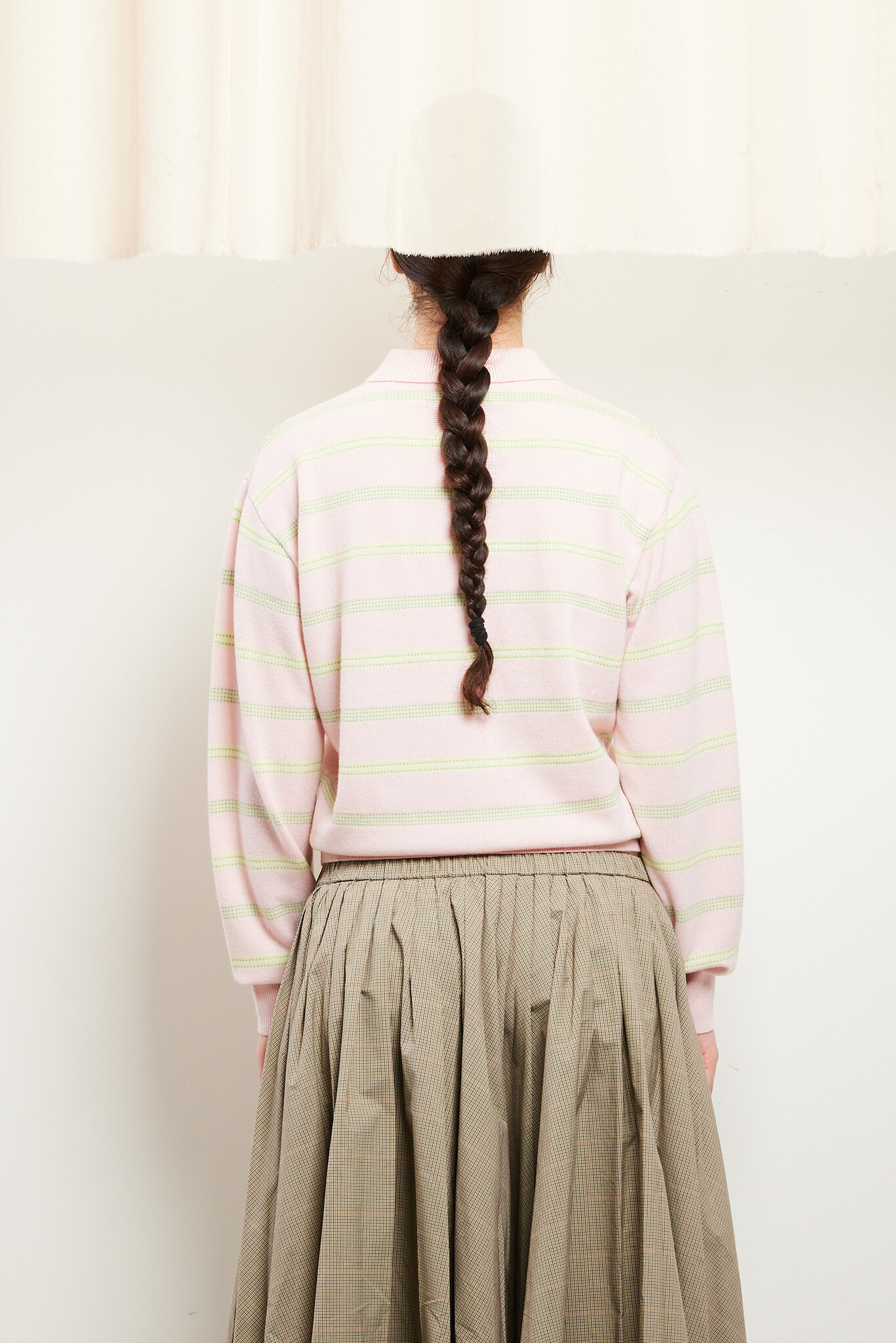 Guest in Residence - Collegiate stripe polo