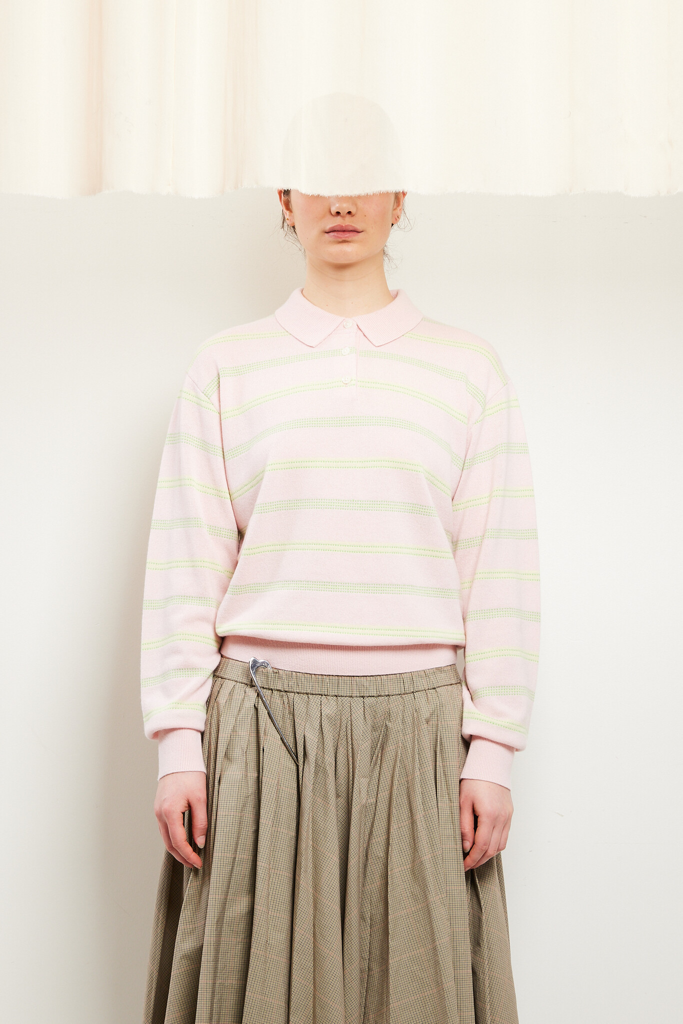 Guest in Residence Collegiate stripe polo