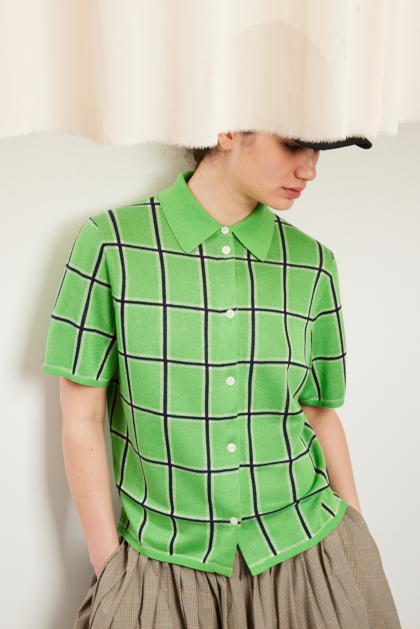 Guest in Residence - Picnic plaid shirt