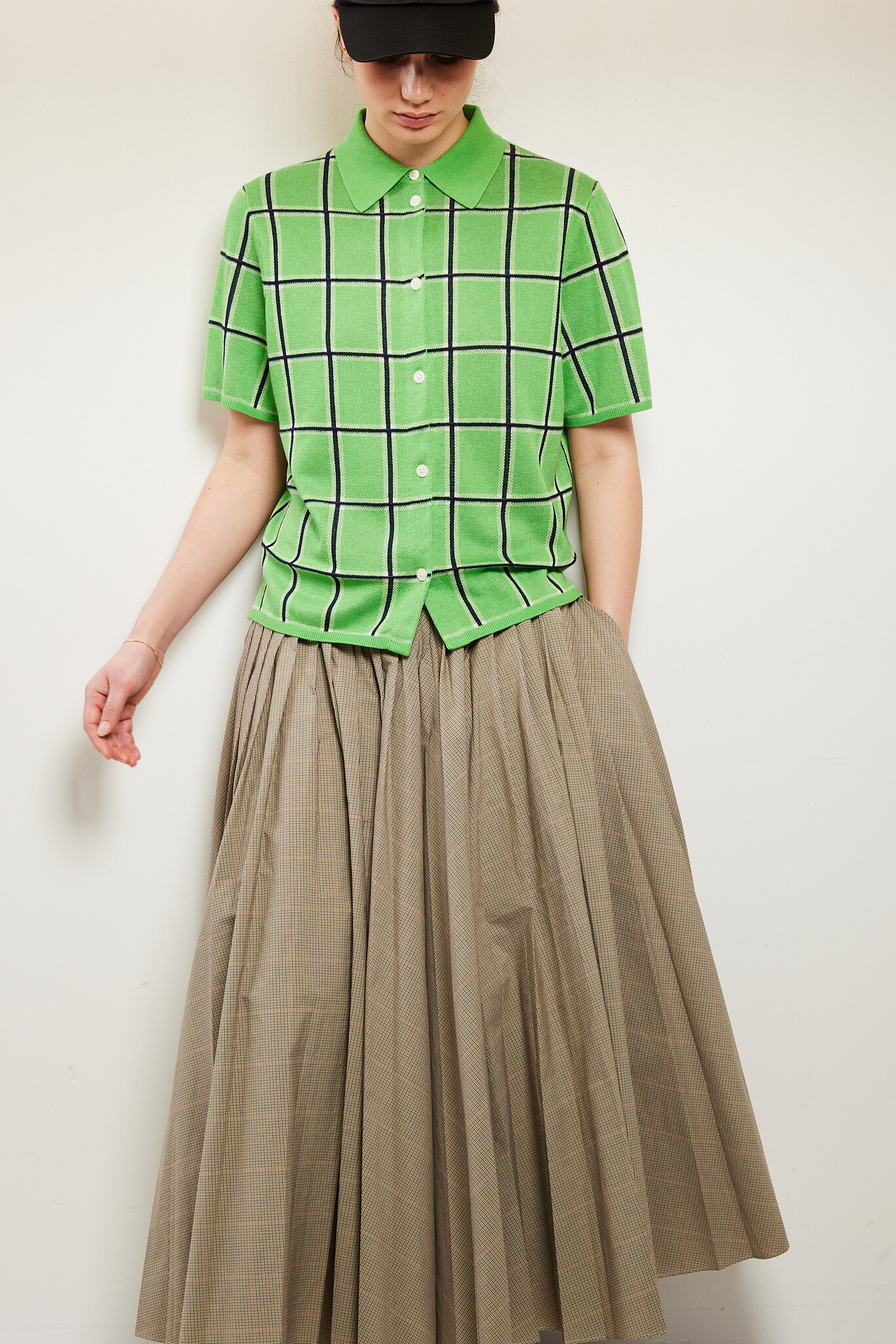 Guest in Residence - Picnic plaid shirt