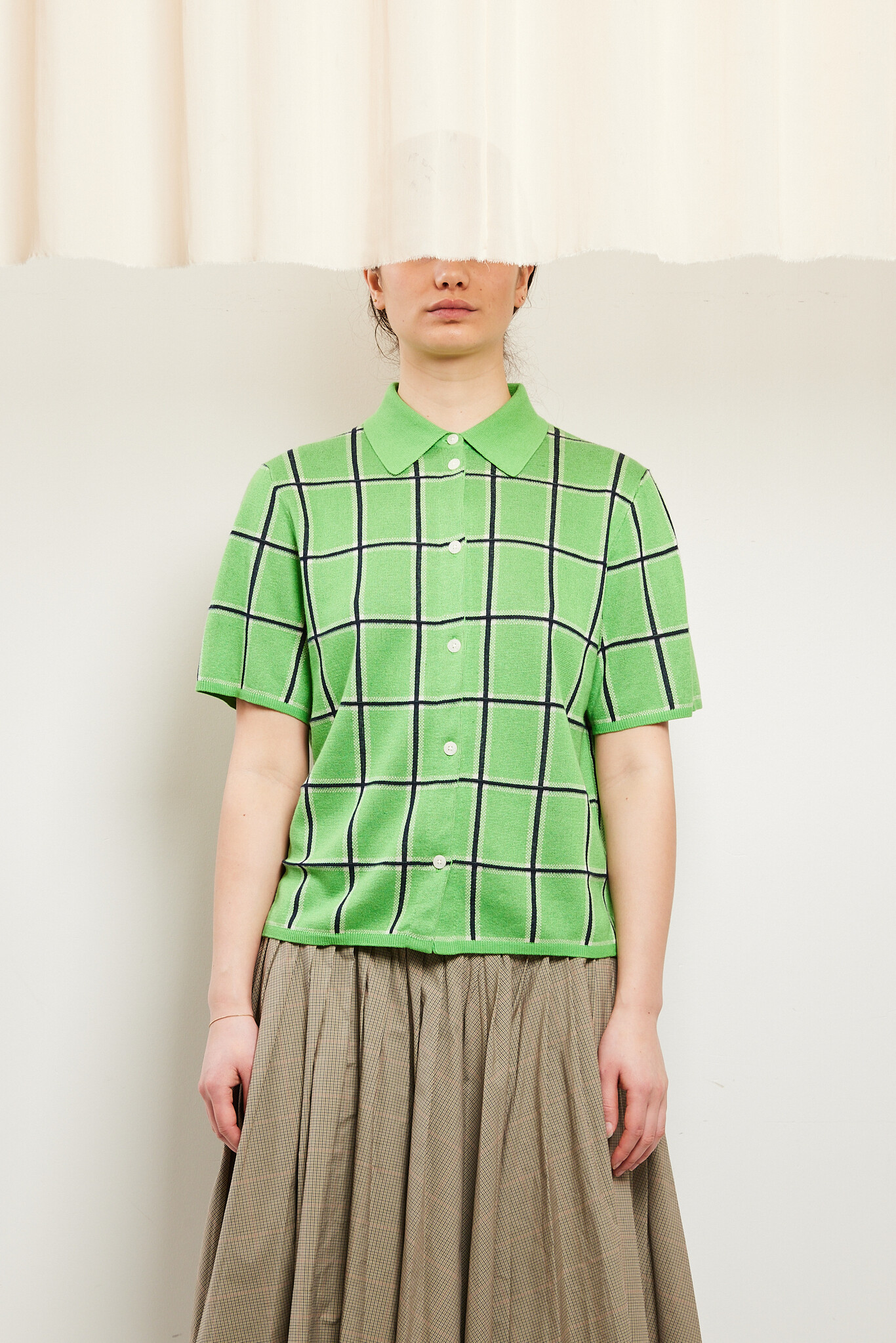 Guest in Residence Picnic plaid shirt