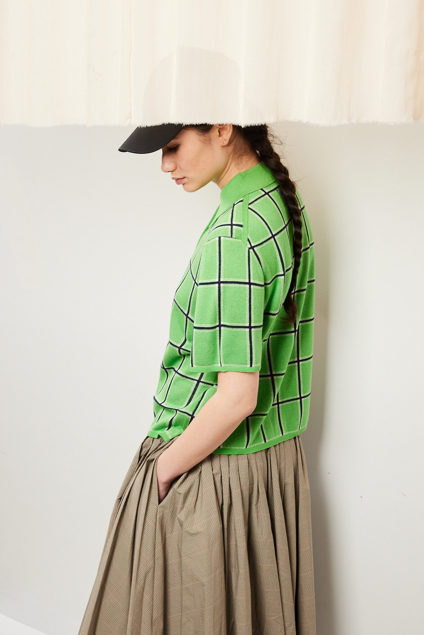 Guest in Residence - Picnic plaid shirt