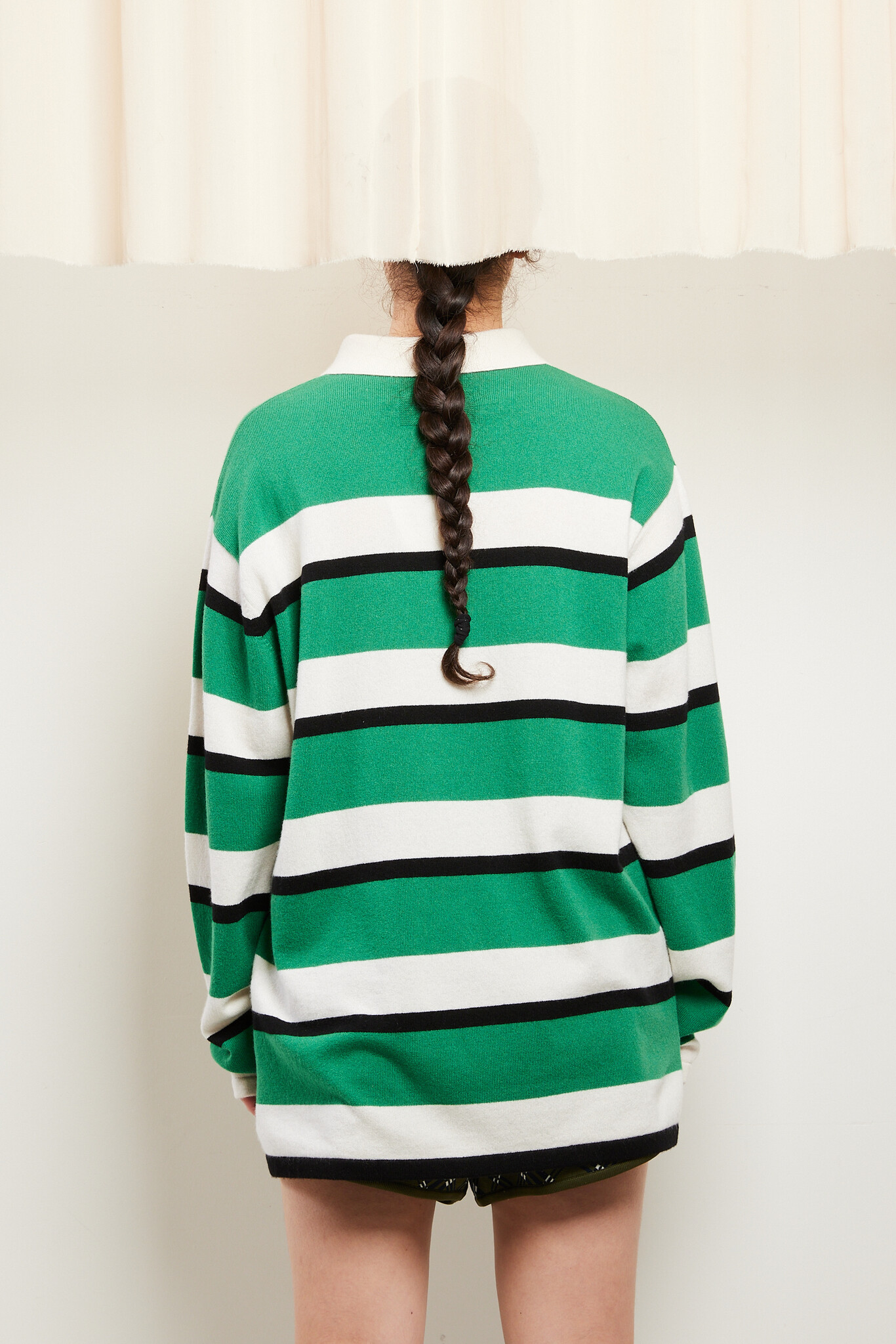 Guest in Residence - Striped cashmere rugby
