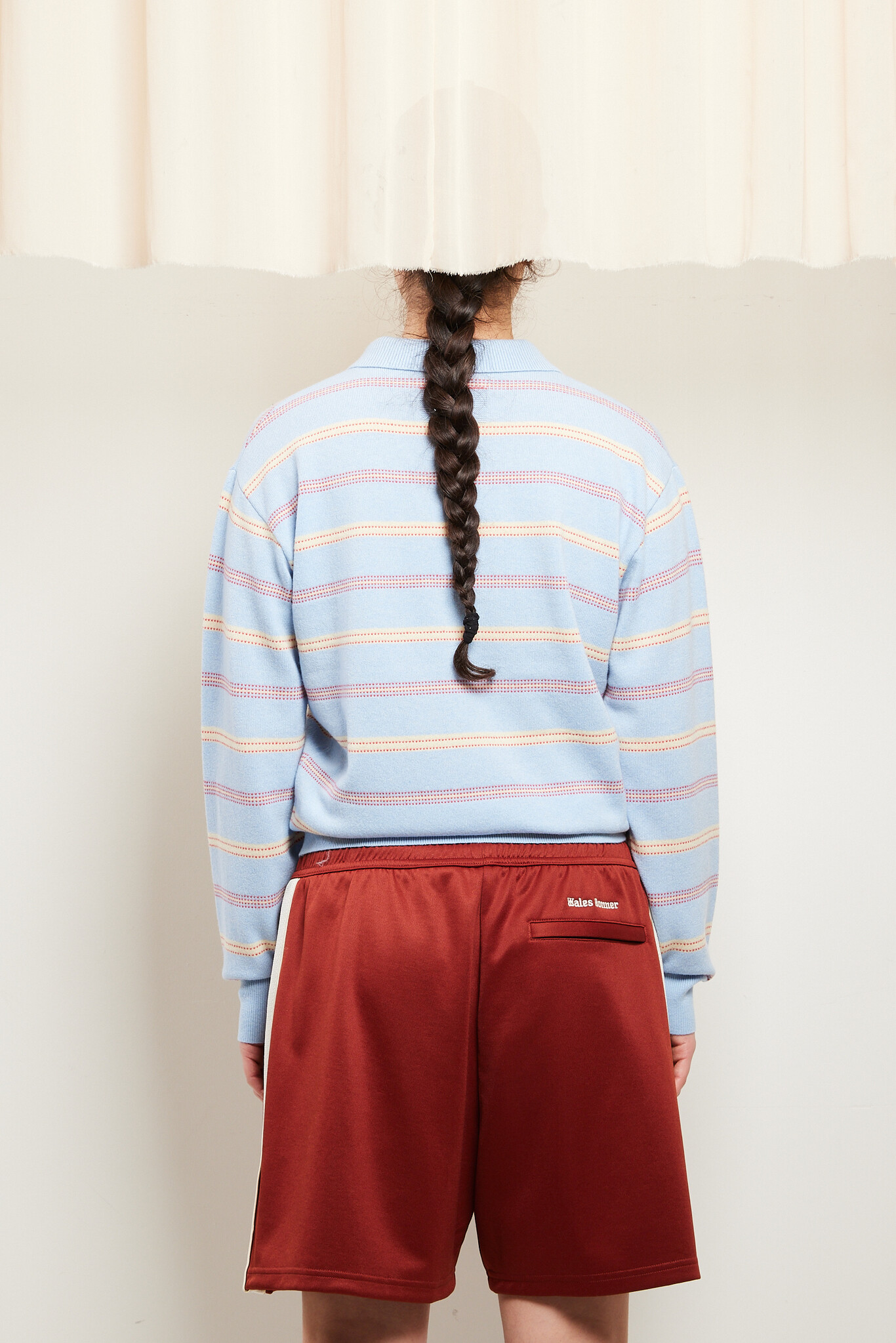 Guest in Residence - Collegiate stripe polo