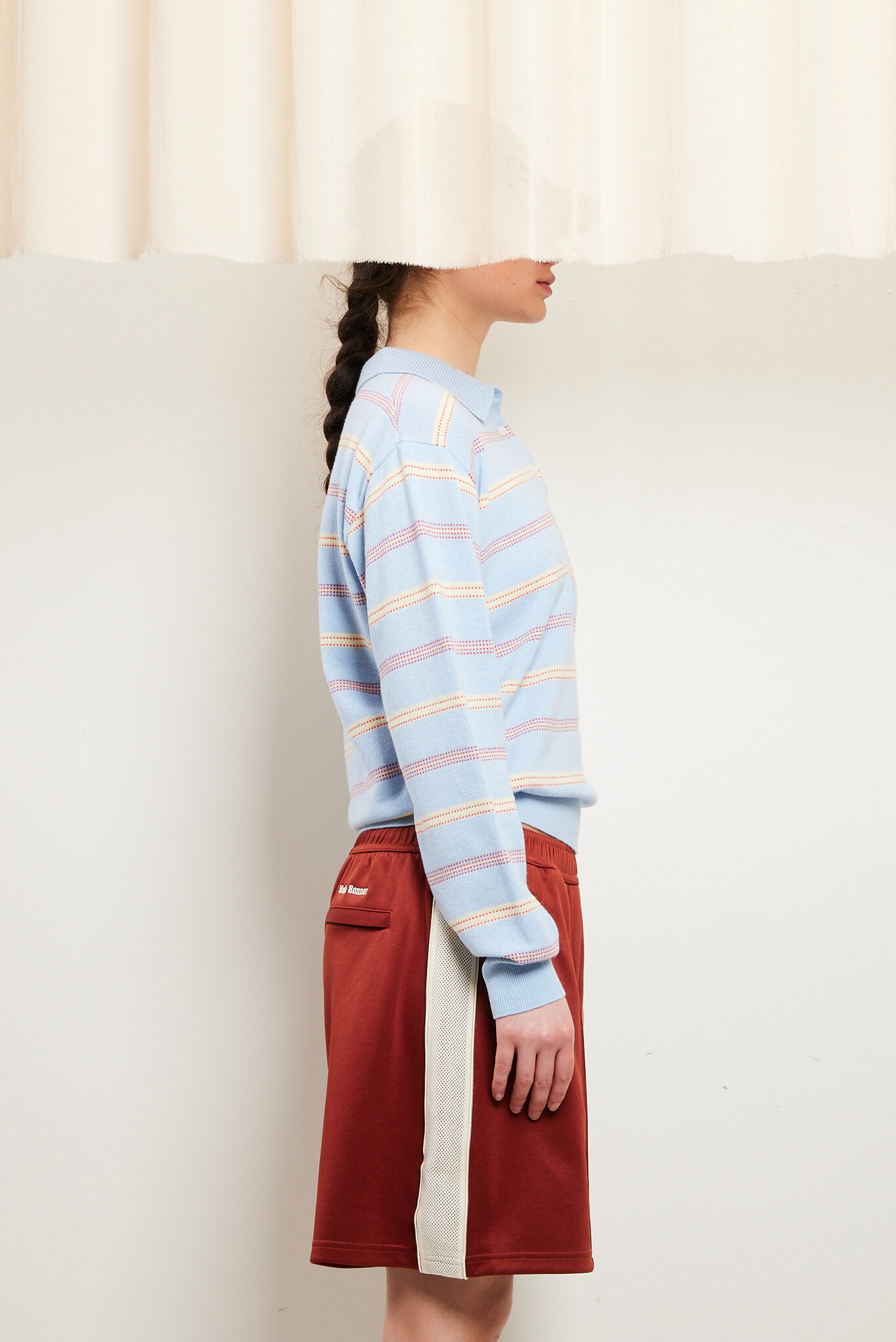 Guest in Residence - Collegiate stripe polo