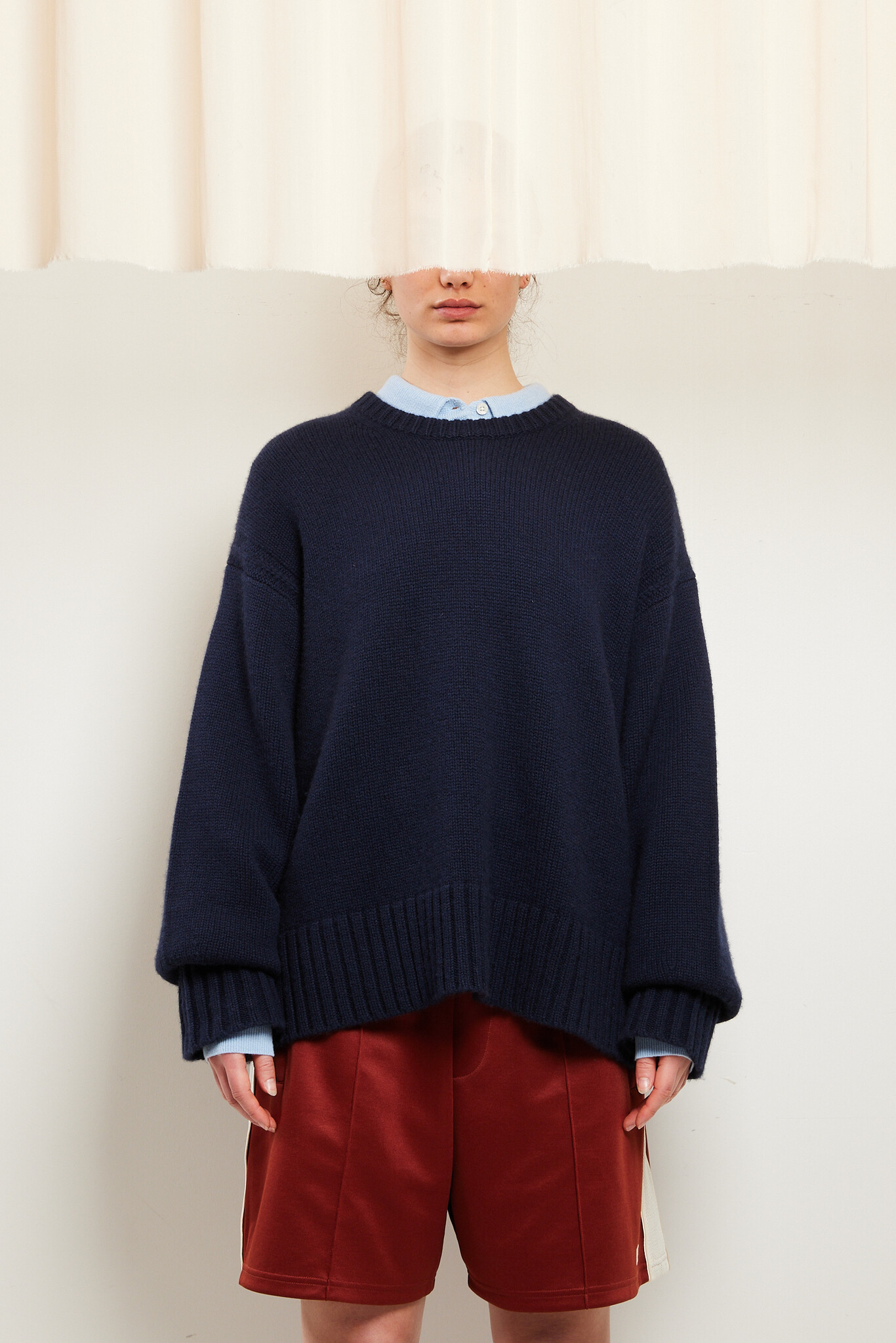 Guest in Residence Cozy cashmere crew