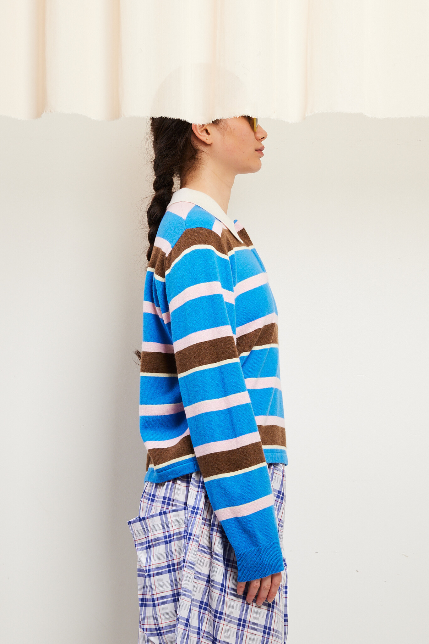 Guest in Residence - Cropped Stripe Rugby