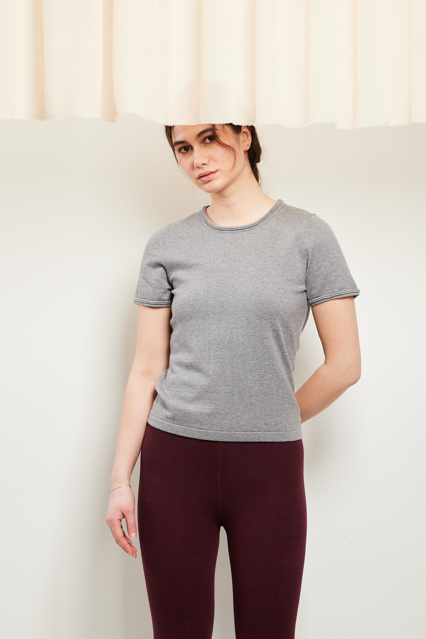 Rhea - Rhea150 cotton cashmere t-shirt