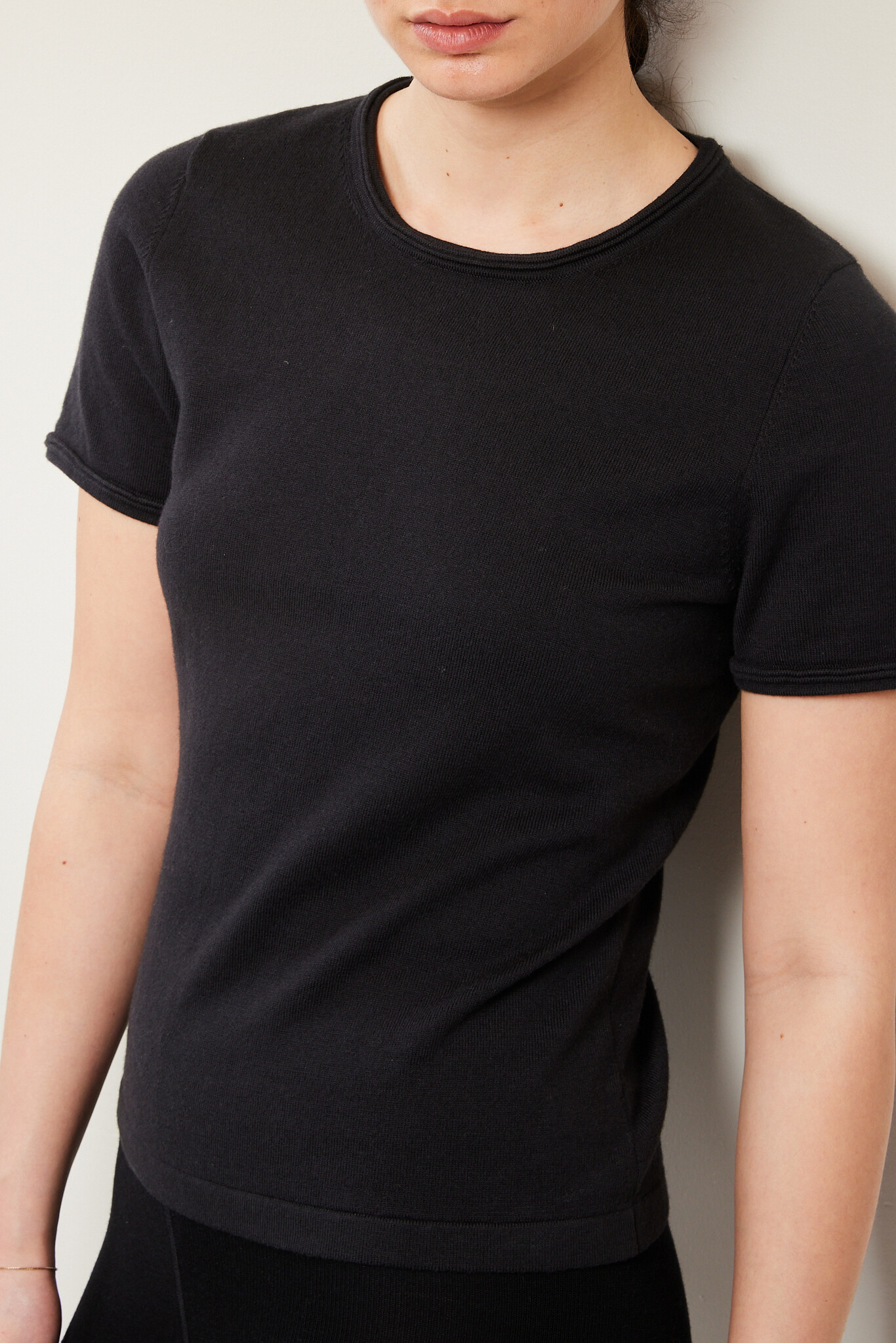 Rhea - Rhea151 cotton cashmere t-shirt