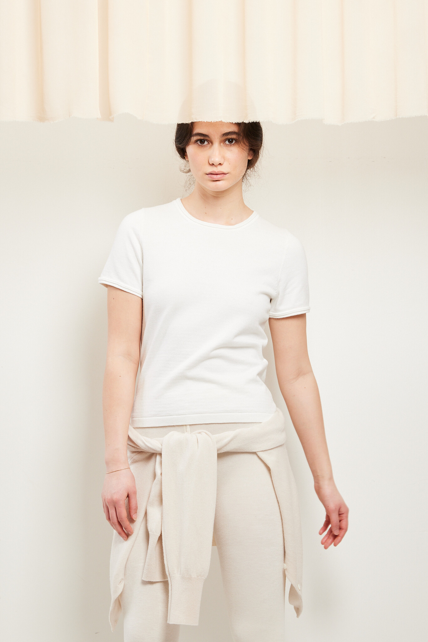 Rhea - Rhea152 cotton cashmere t-shirt