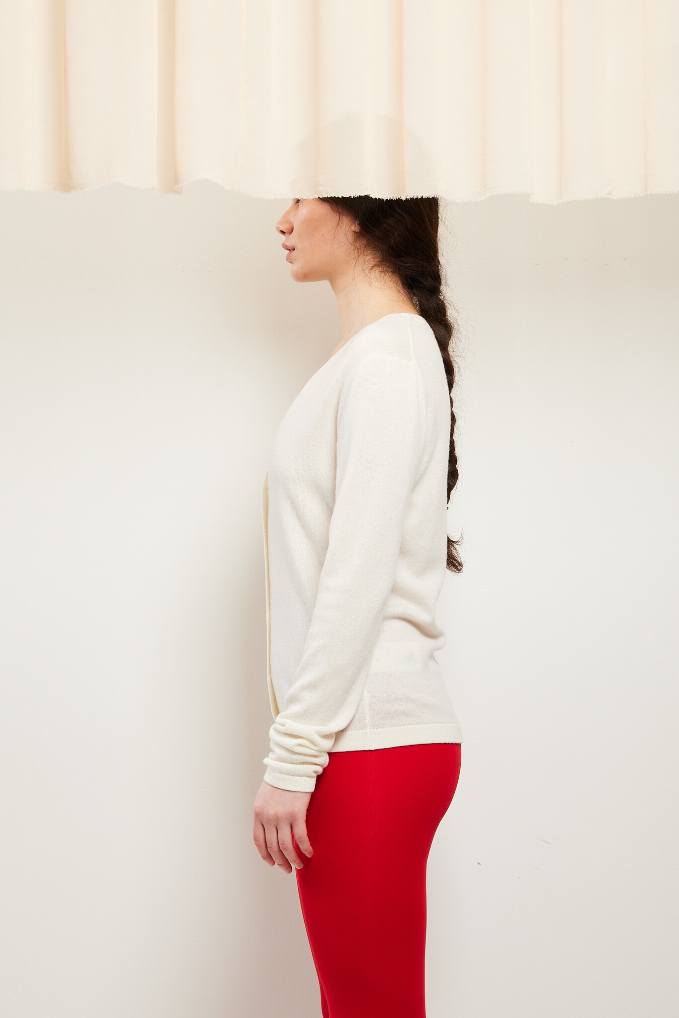 Rhea - Rhea181 wool cashmere V cardigan