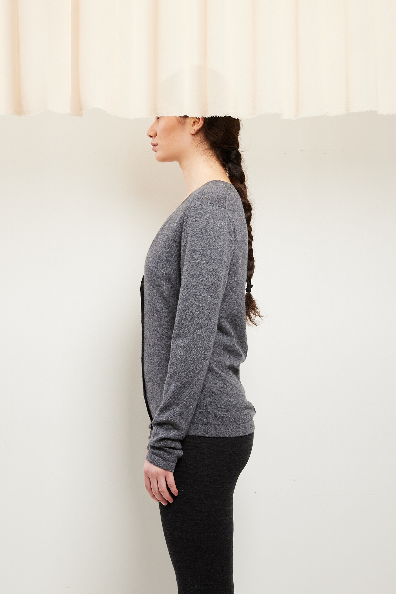 Rhea - Rhea182 wool cashmere  V cardigan