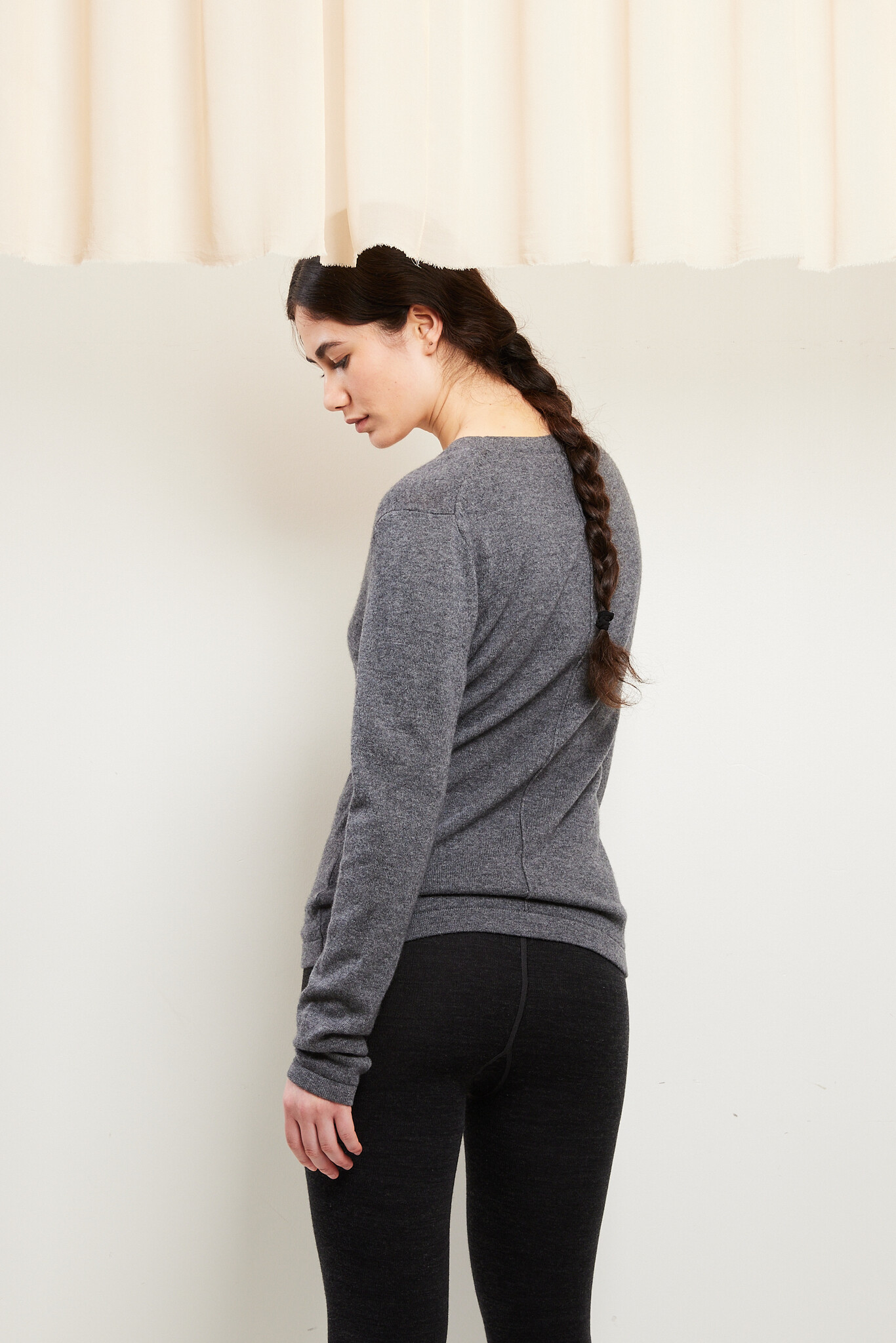 Rhea - Rhea182 wool cashmere  V cardigan