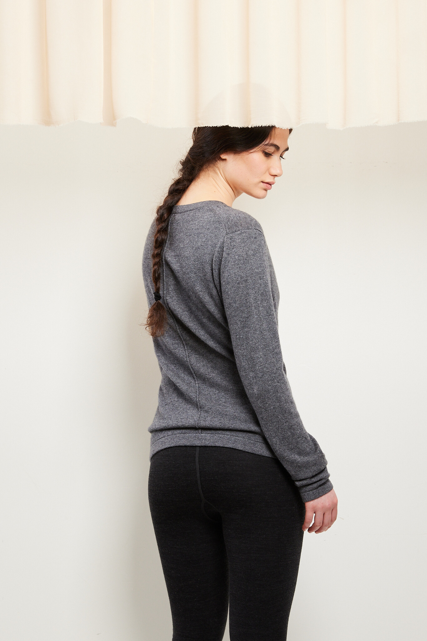 Rhea - Rhea182 wool cashmere  V cardigan