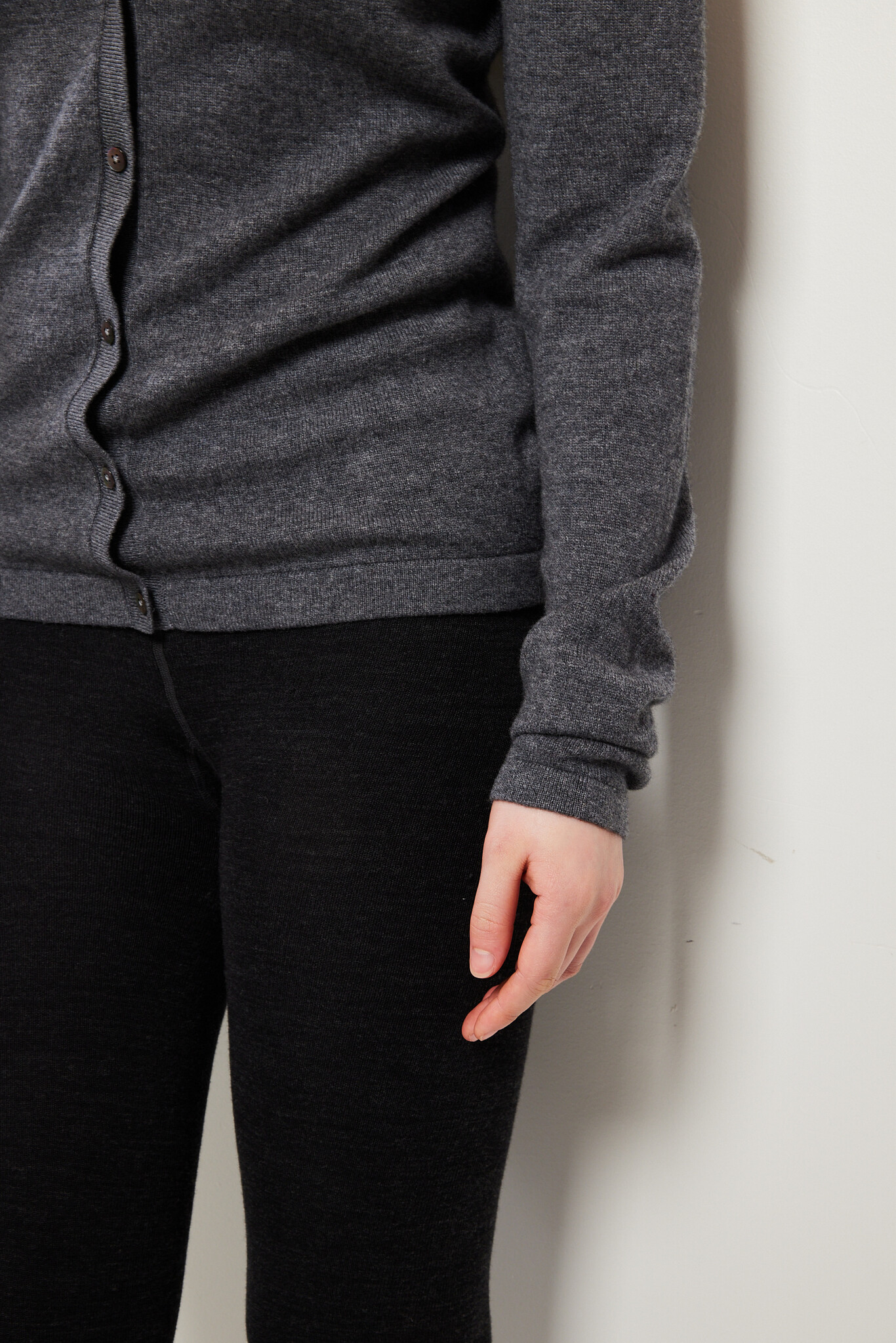 Rhea - Rhea182 wool cashmere  V cardigan