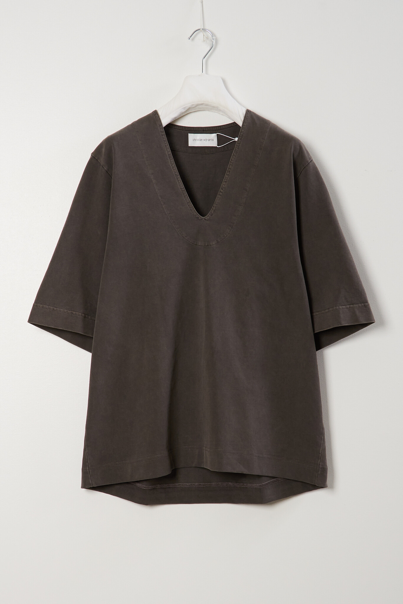 Christian Wijnants - Tobo garment dyed v neck