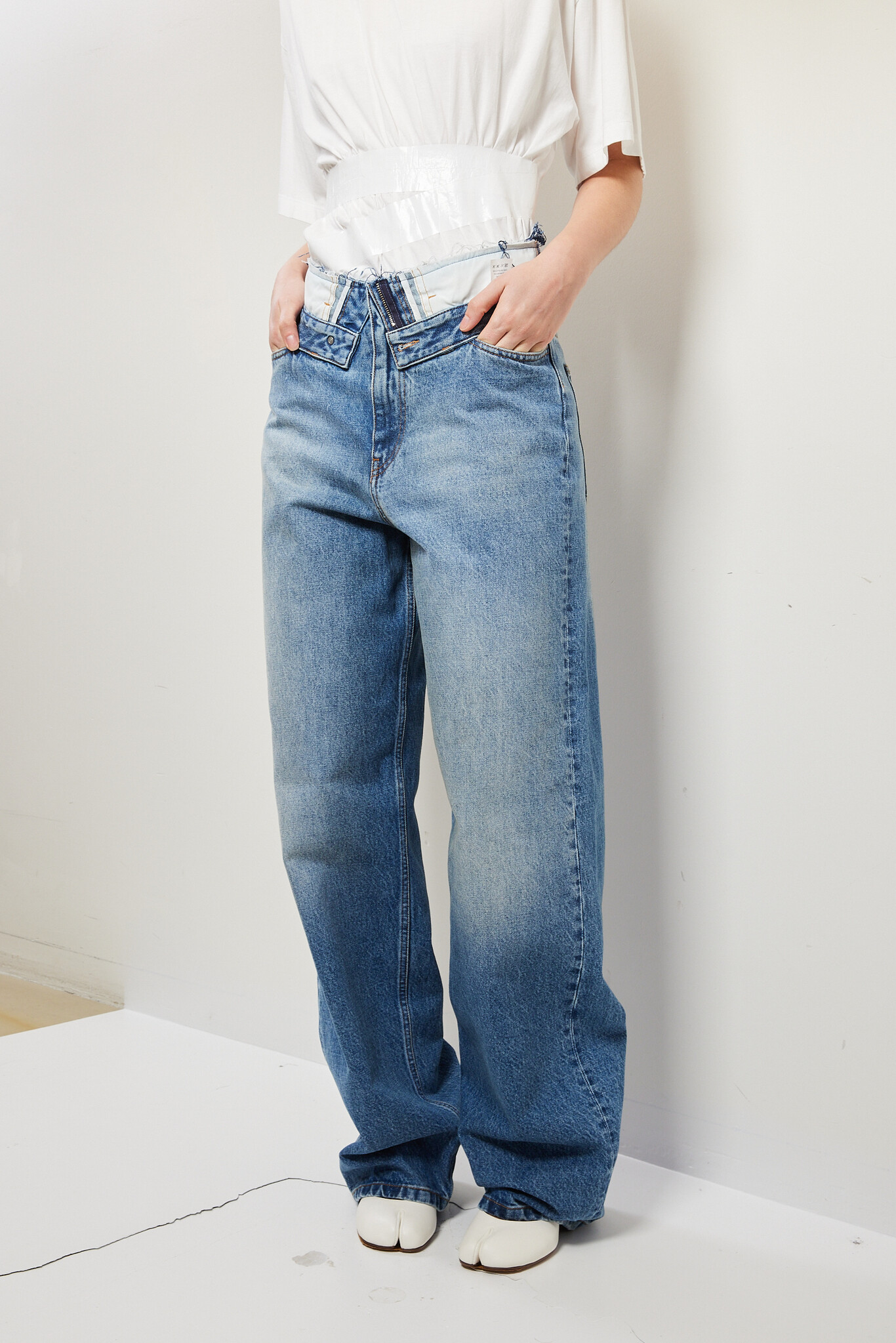 MM6 - S52LA0271M30058 denim 5 pocket