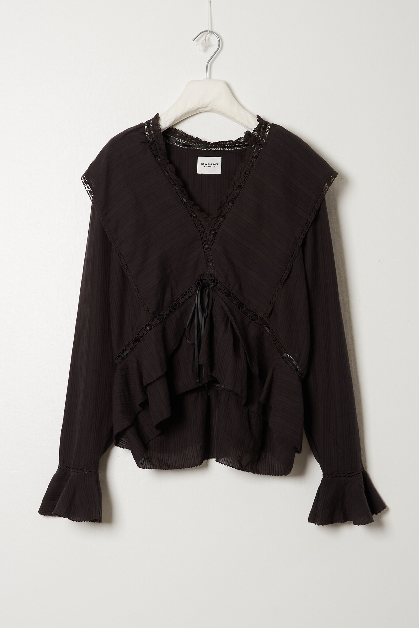Marant Etoile - Damienne frilly gauze top