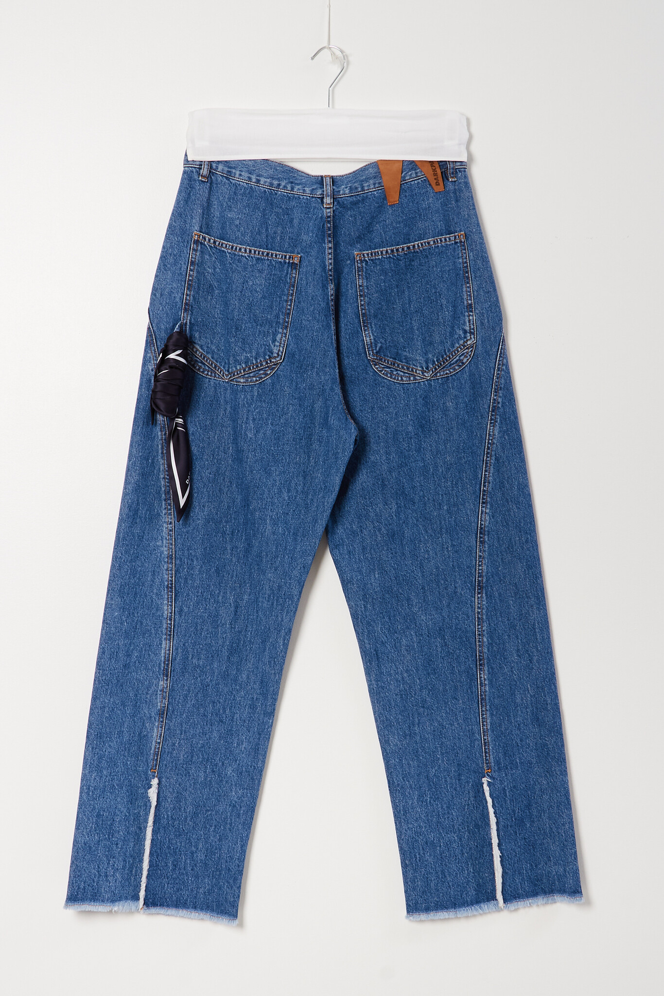 Darkpark - Sienna loose side split denim